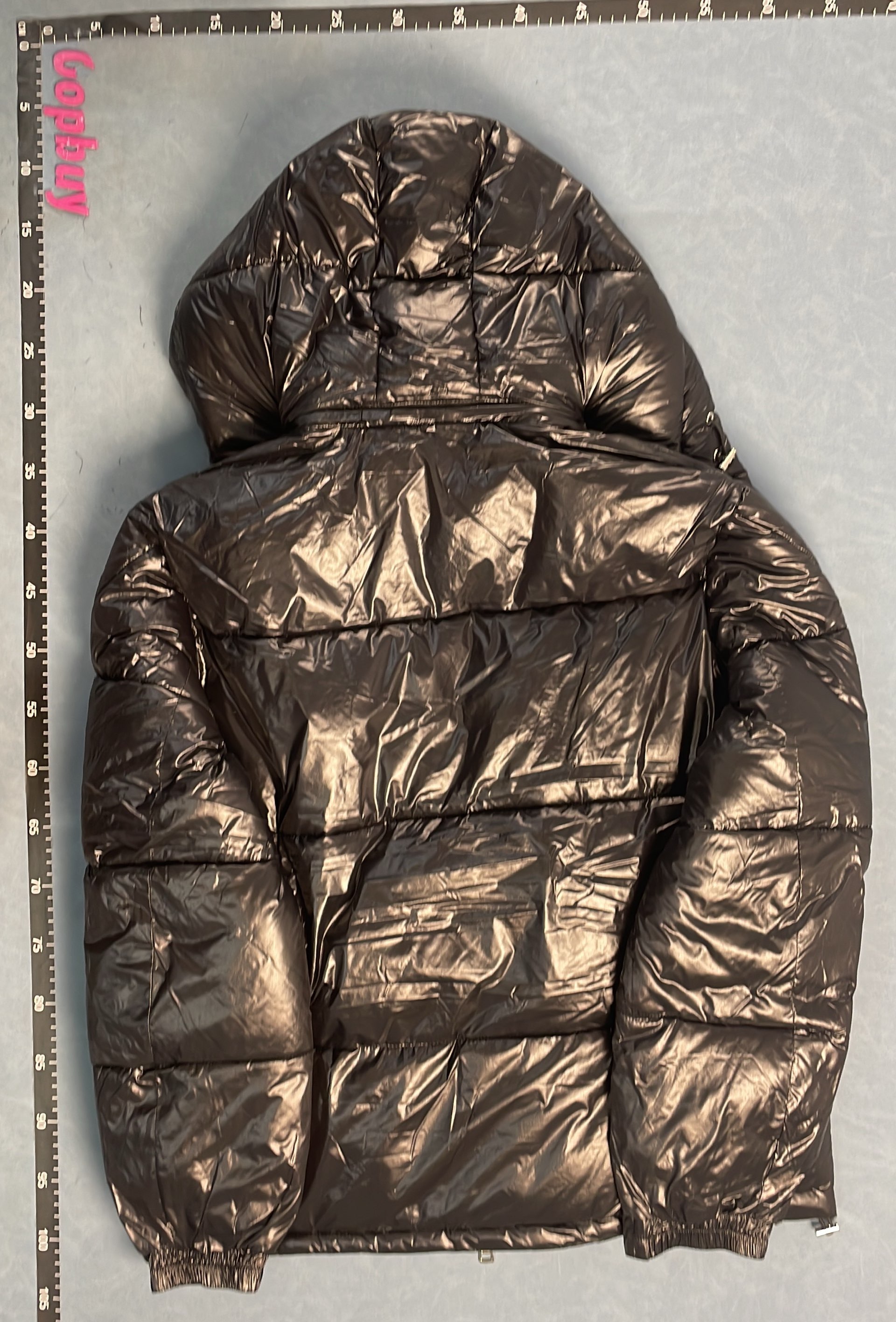 Moncler Black Puffer Jacket with Hood