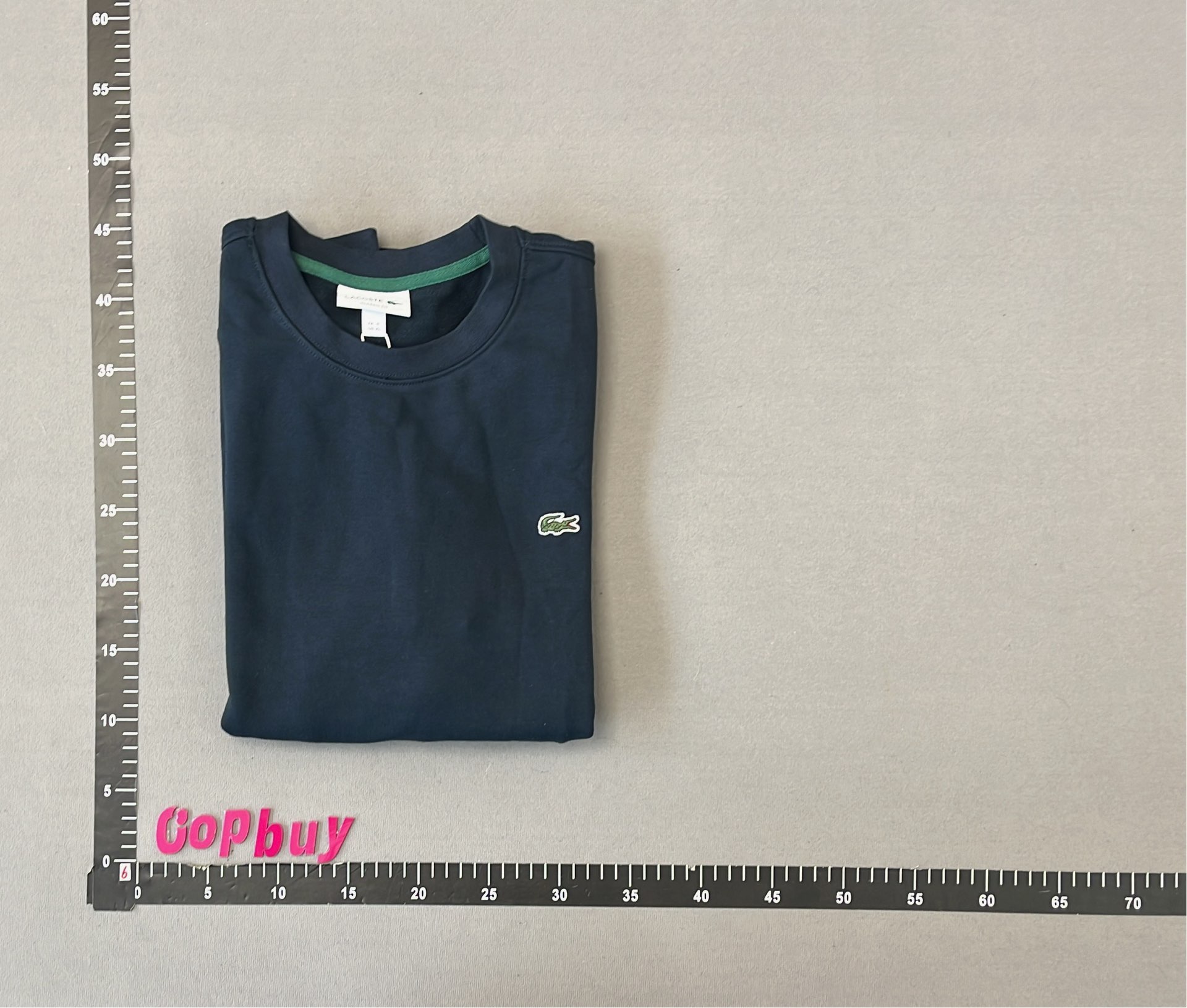 Lacoste Logo Print Crewneck Sweatshirt for Men