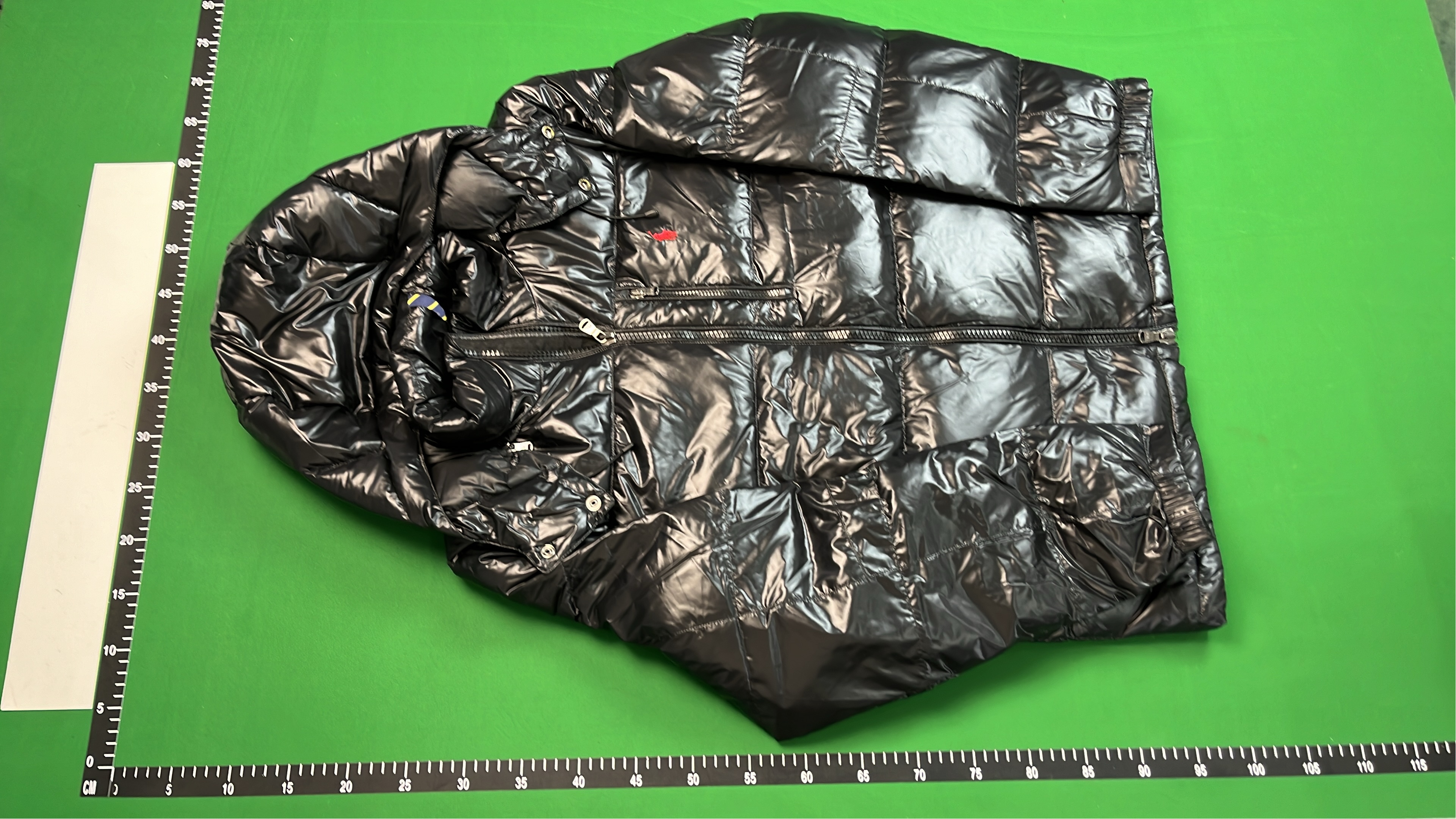 Moncler Black Puffer Jacket with Hood