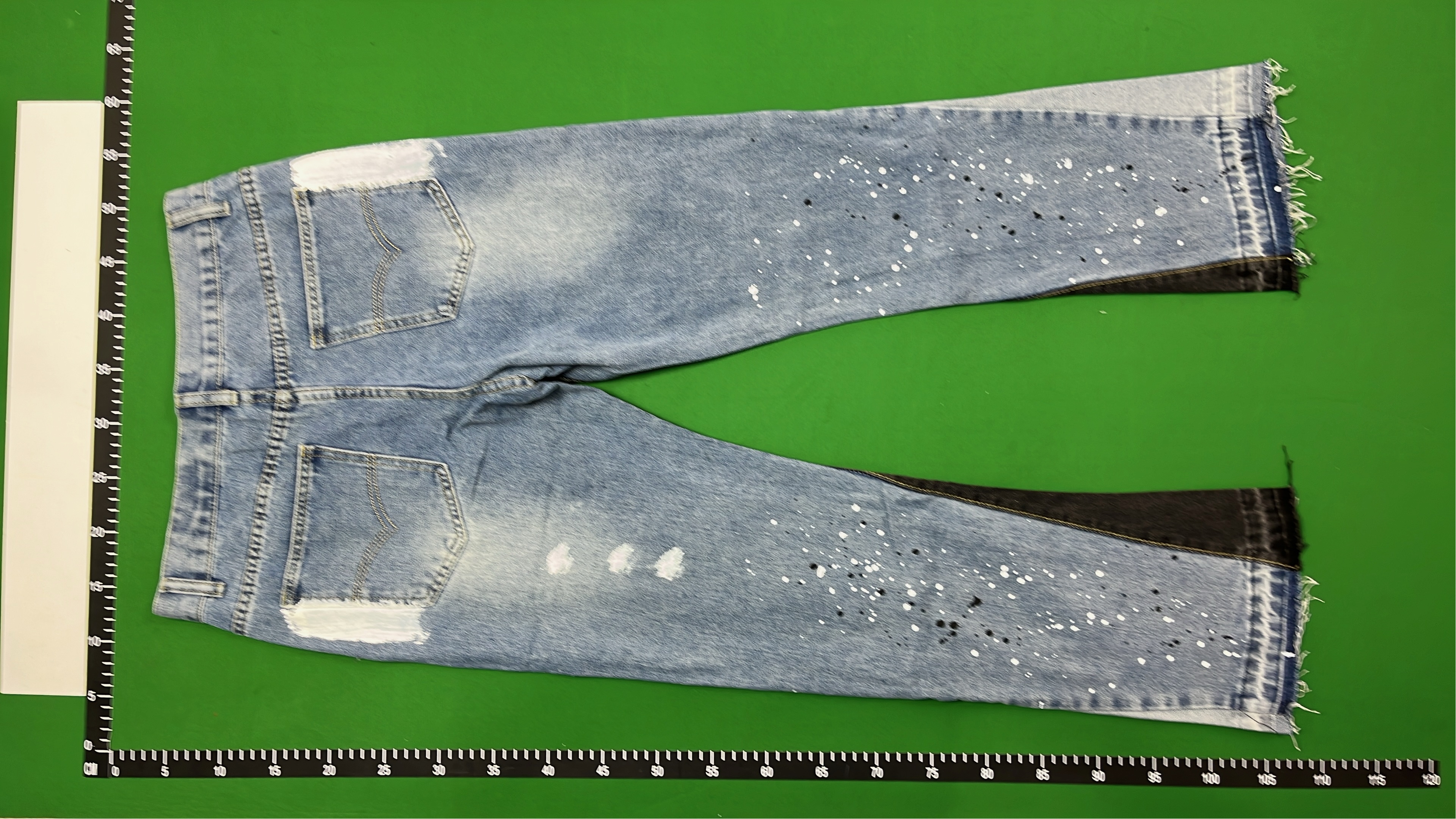Trendy Distressed Denim Pants for Men