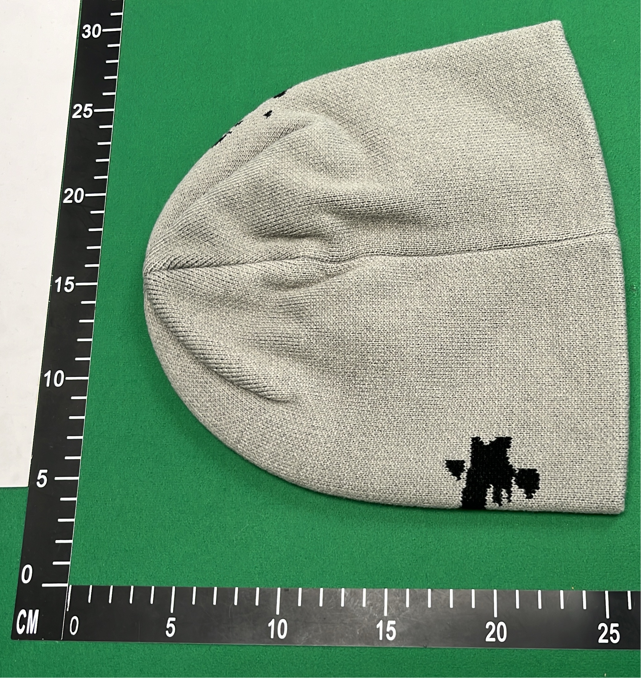 Black Knit Beanie Hat for Men and Women