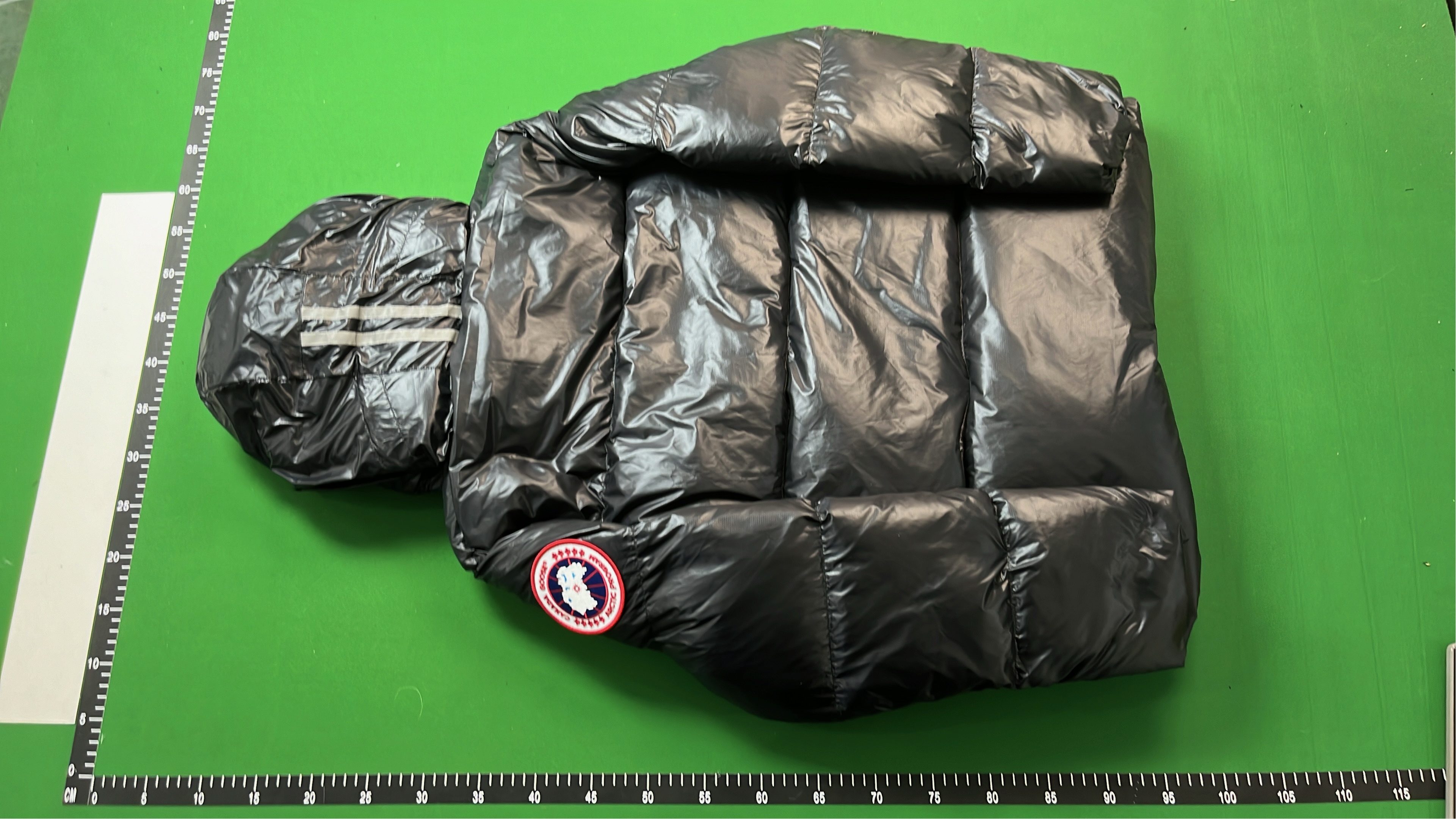 Canada Goose Black Down Jacket with Hood