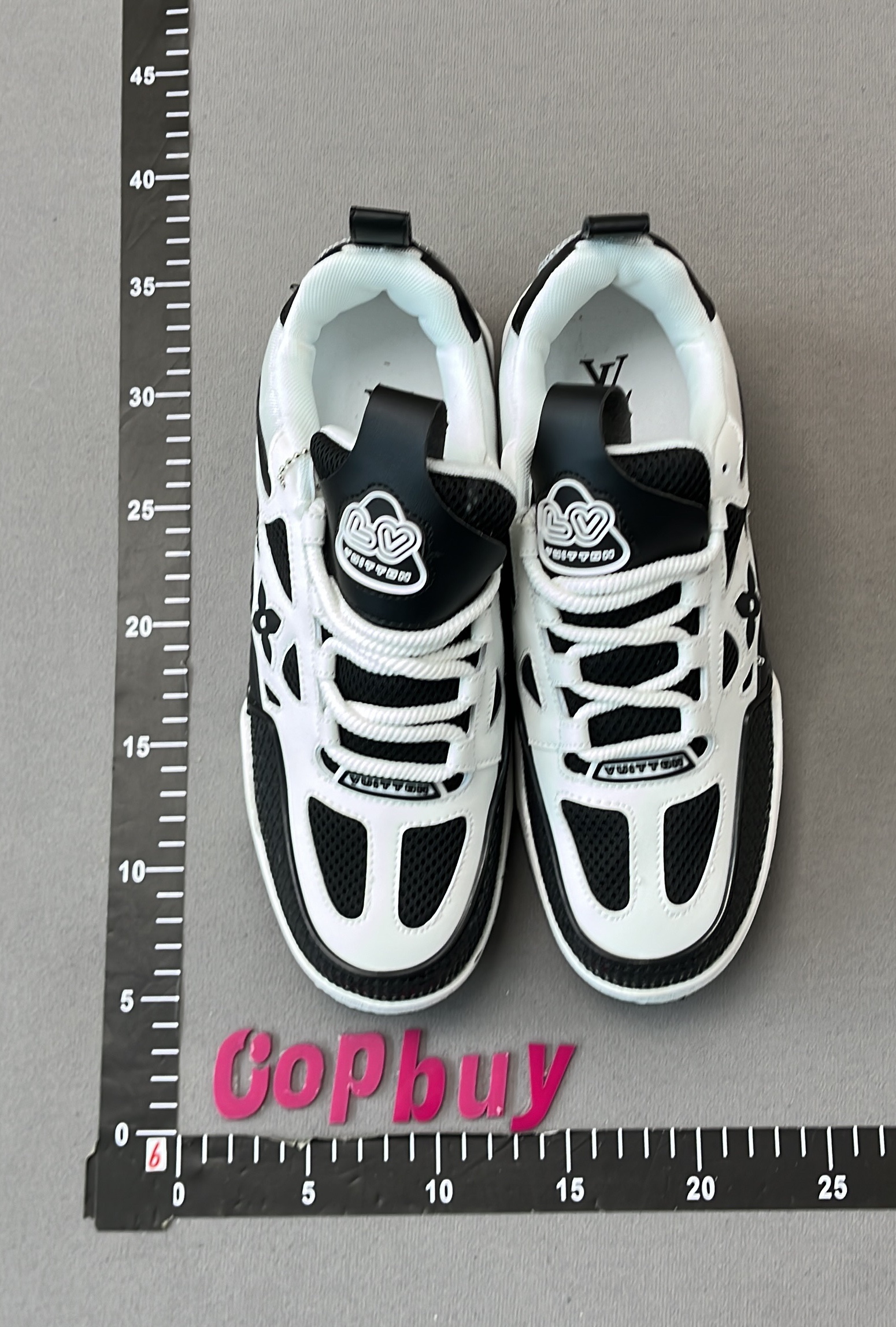 Louis Vuitton White Monogram Sneakers