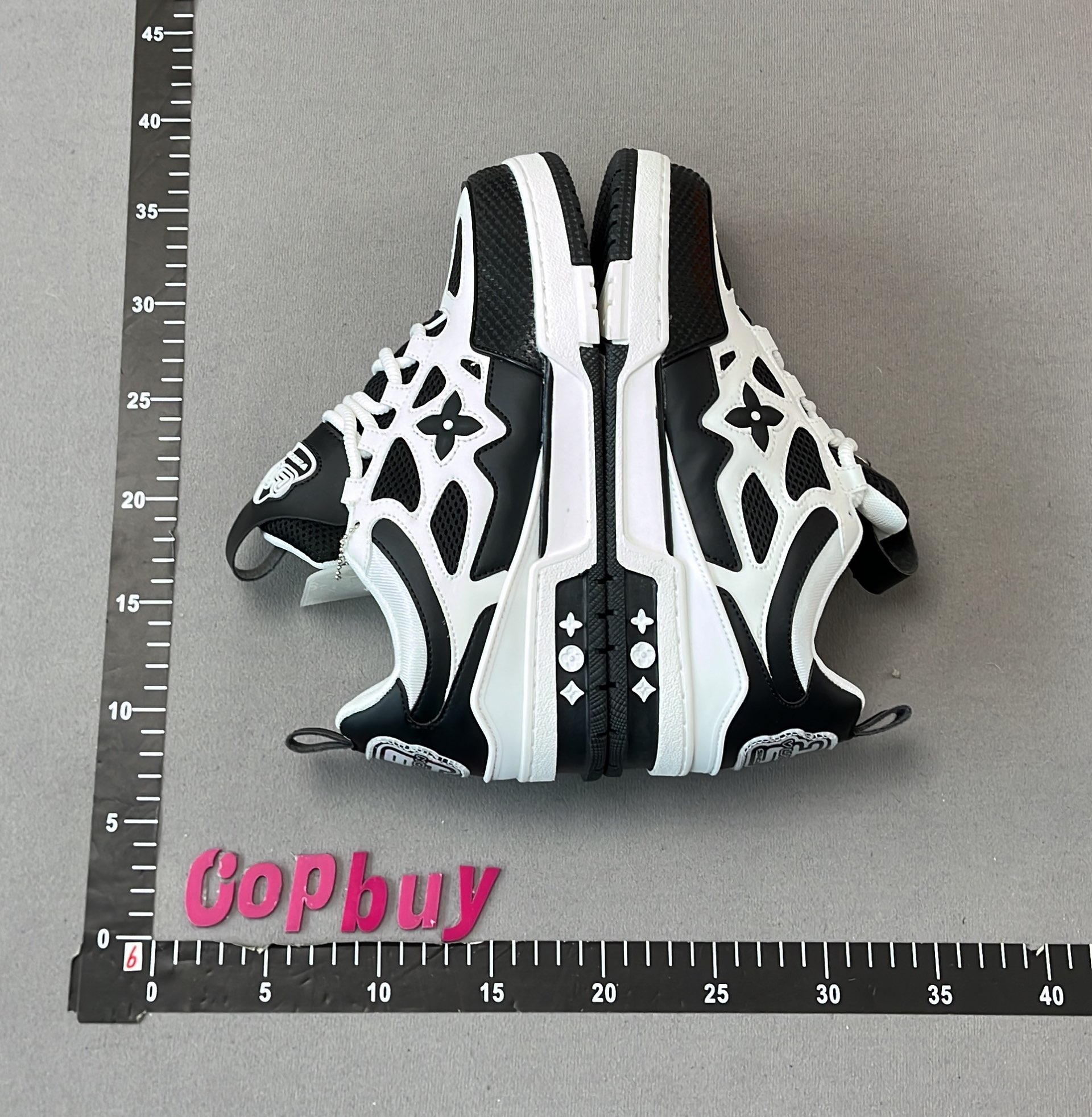Louis Vuitton White Monogram Sneakers