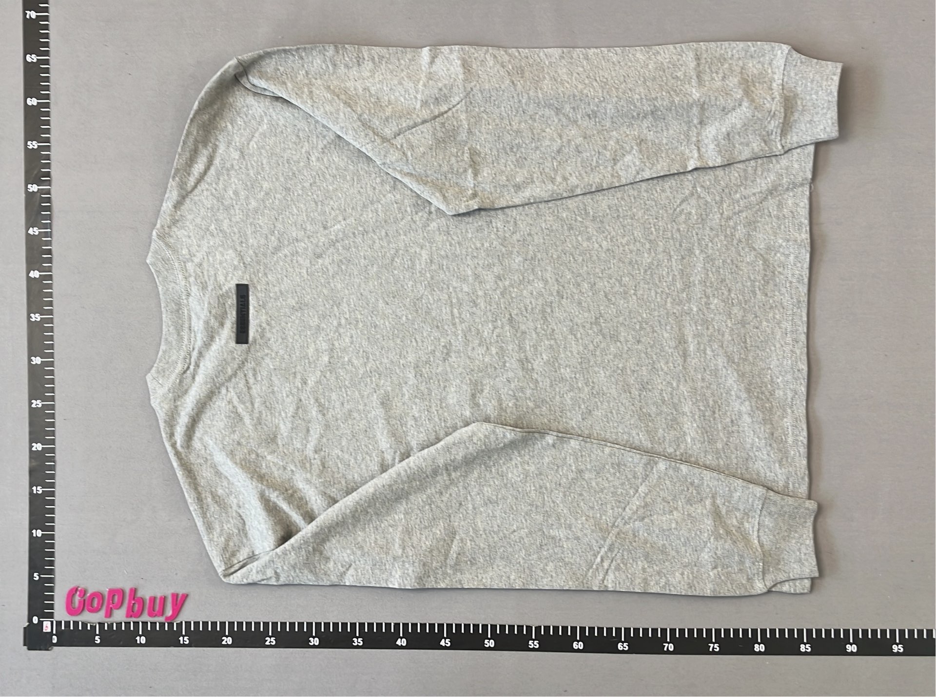 1977 Oversized Hoodie - Dark Gray Sweatshirt with Bold Print