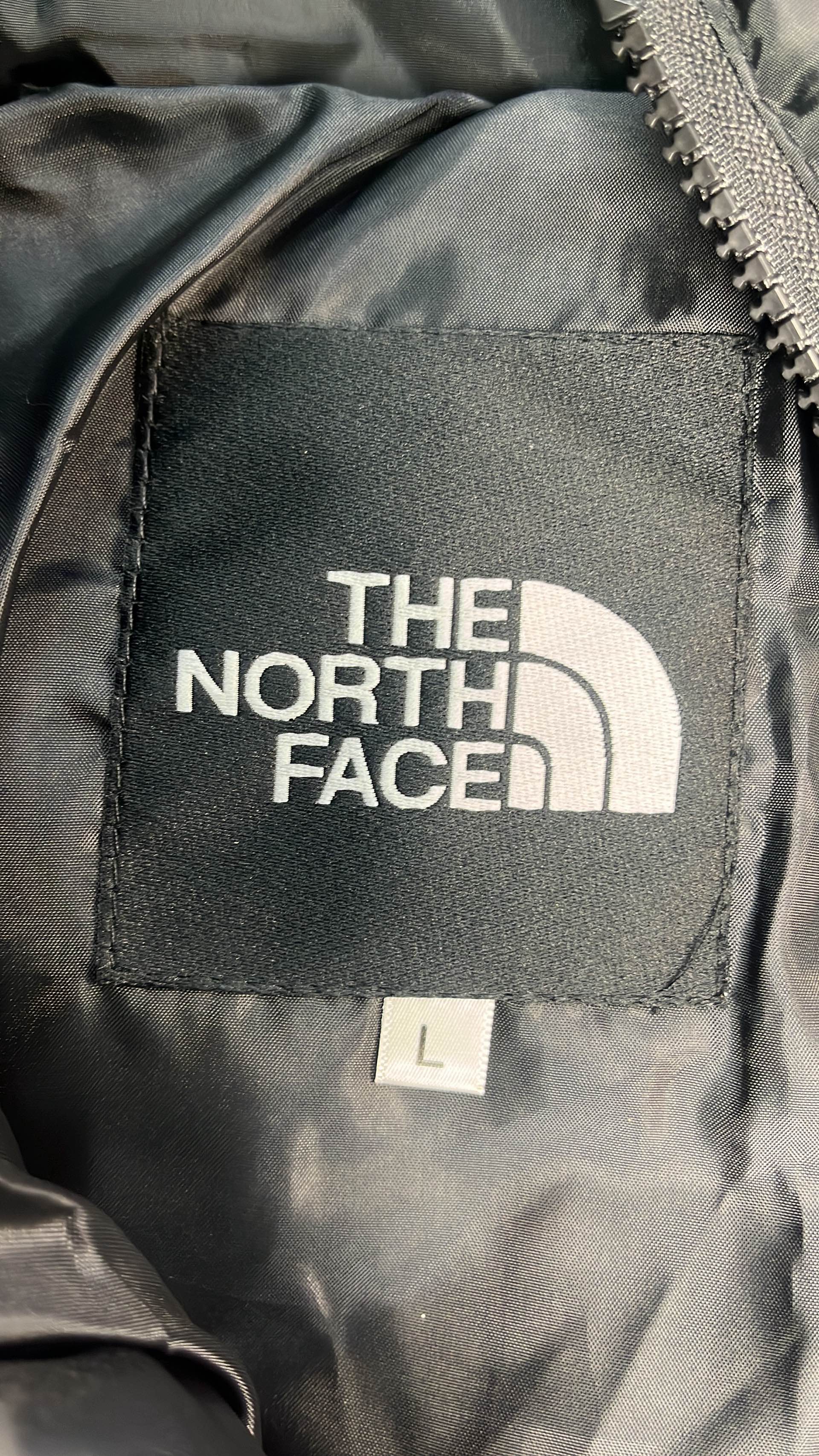 The North Face Navy Blue Puffer Jacket Men's Winter Coat