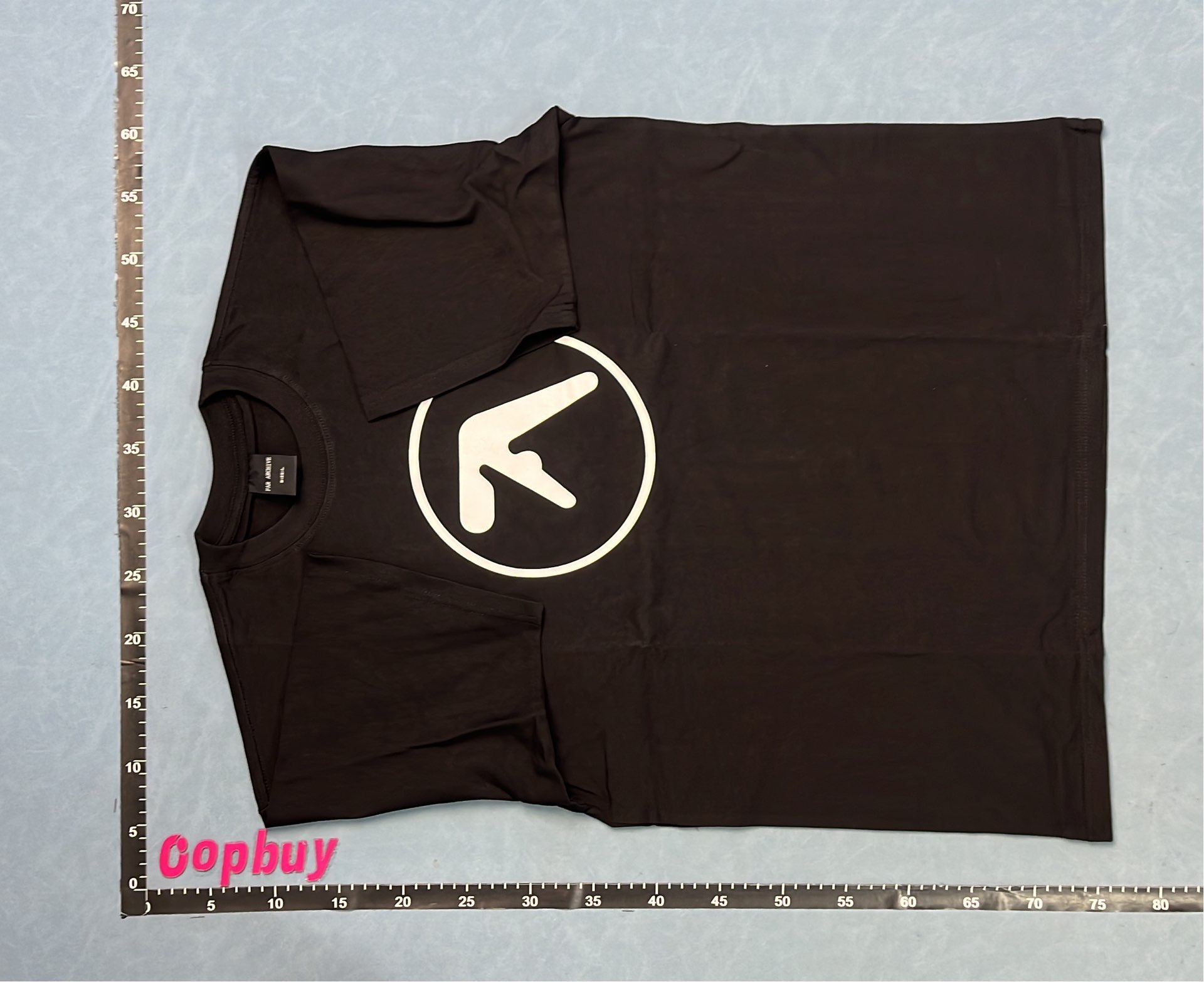 A Bathing Ape Logo T-Shirt Black White