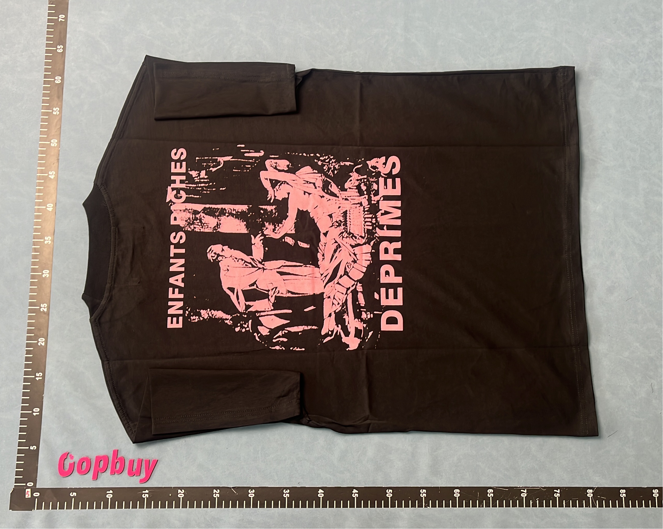 ERD Dark Side T-Shirt Black White Graphic Design
