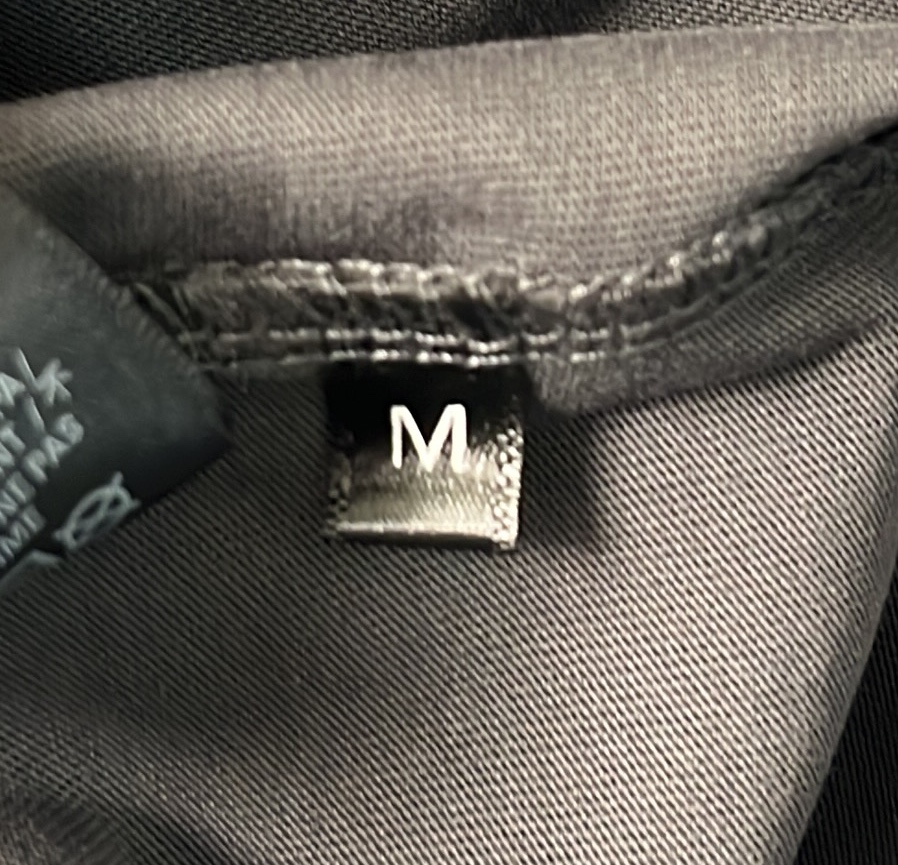 Black 8 Logo T-Shirt with Reflective Stripes