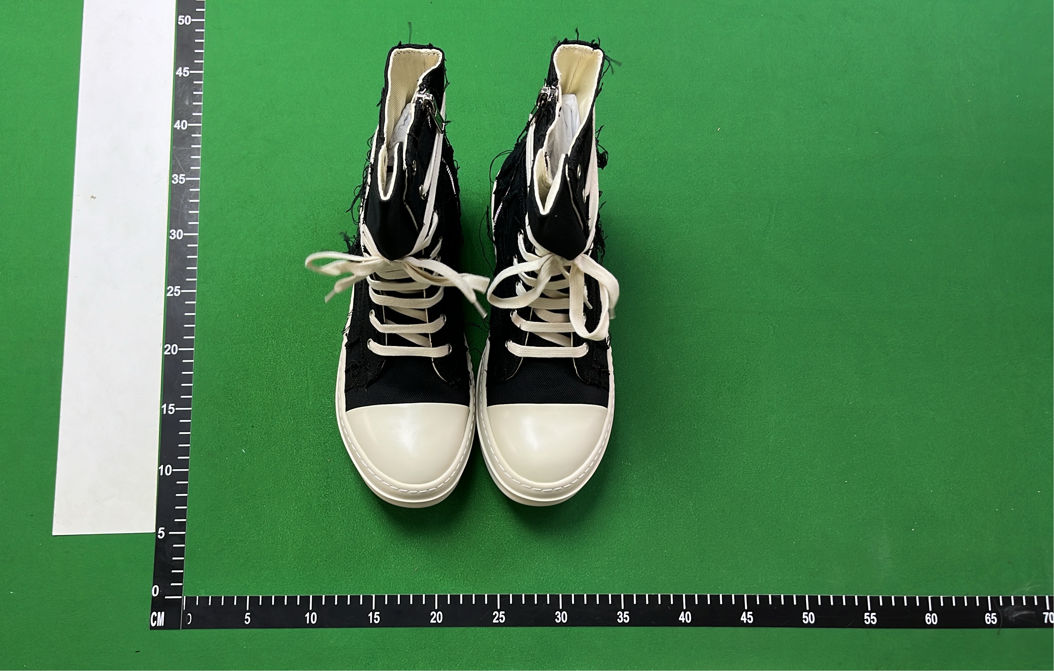 Pink Lace-Up High Top Sneakers with Zipper Detail