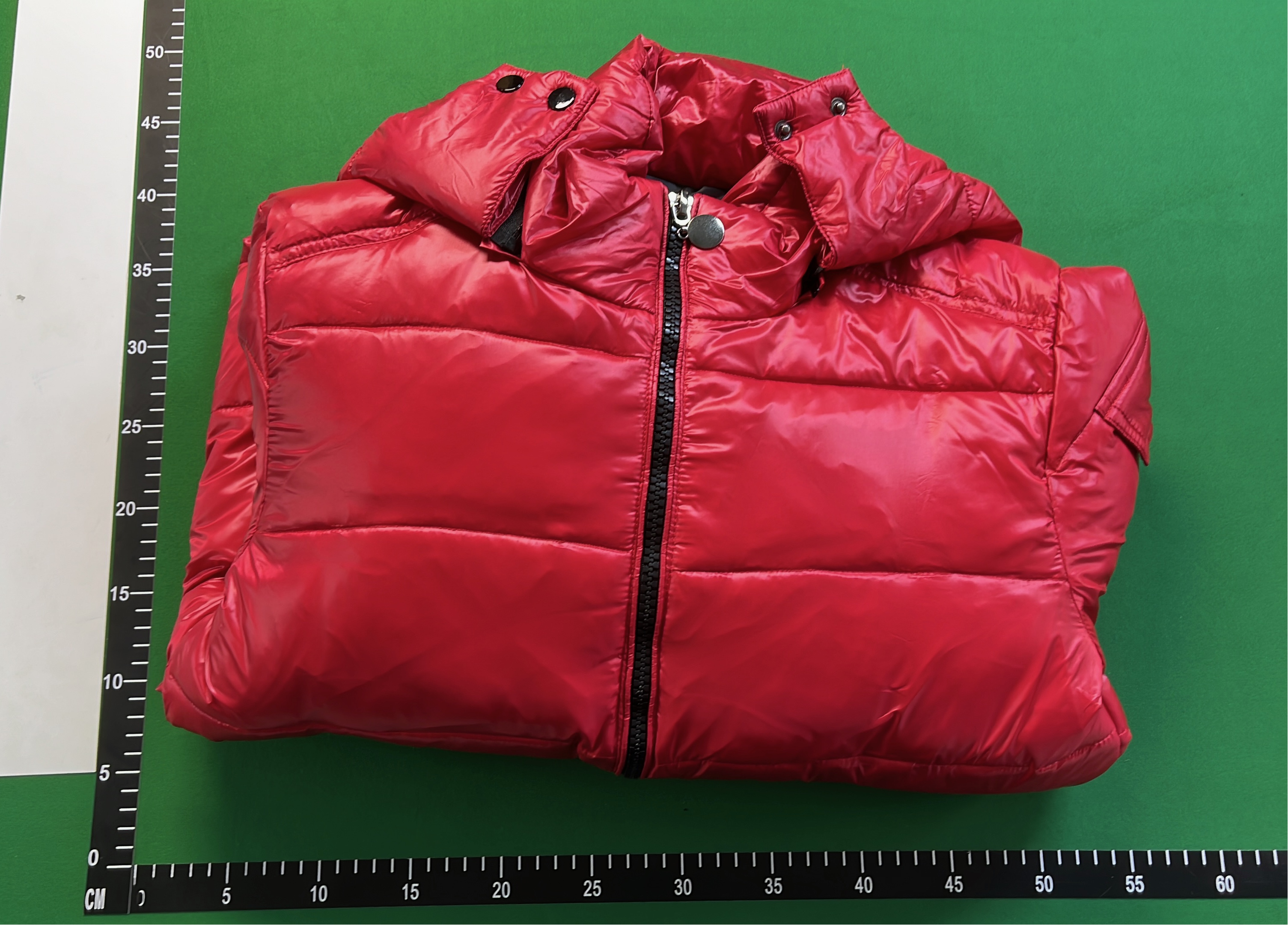 Red Hooded Down Jacket for Women - Warm Winter Coat