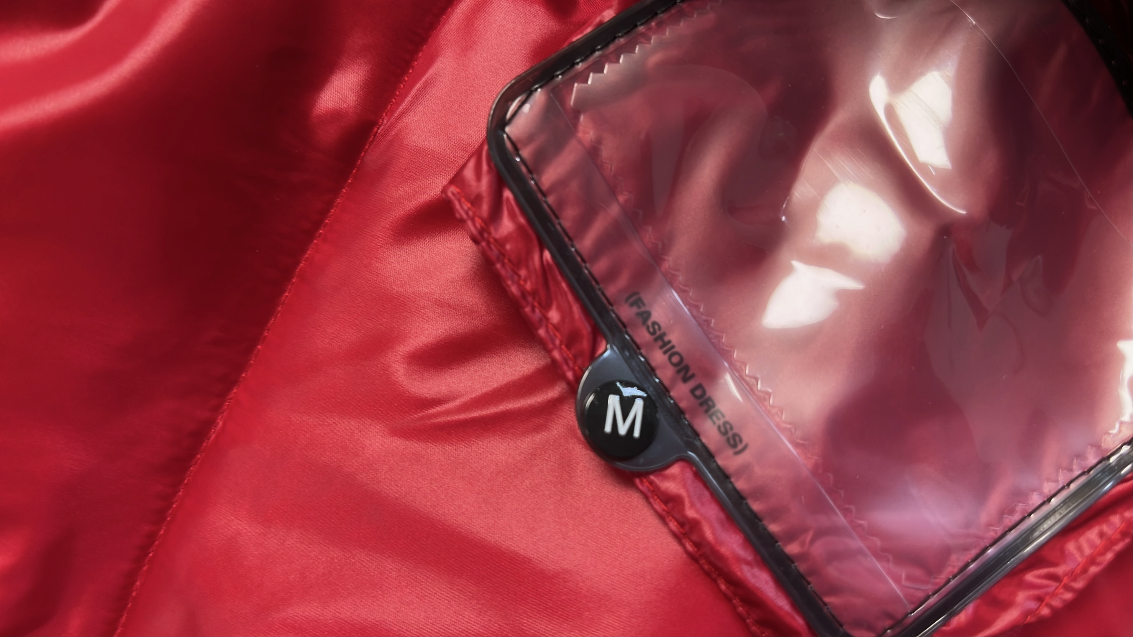 Red Hooded Down Jacket for Women - Warm Winter Coat