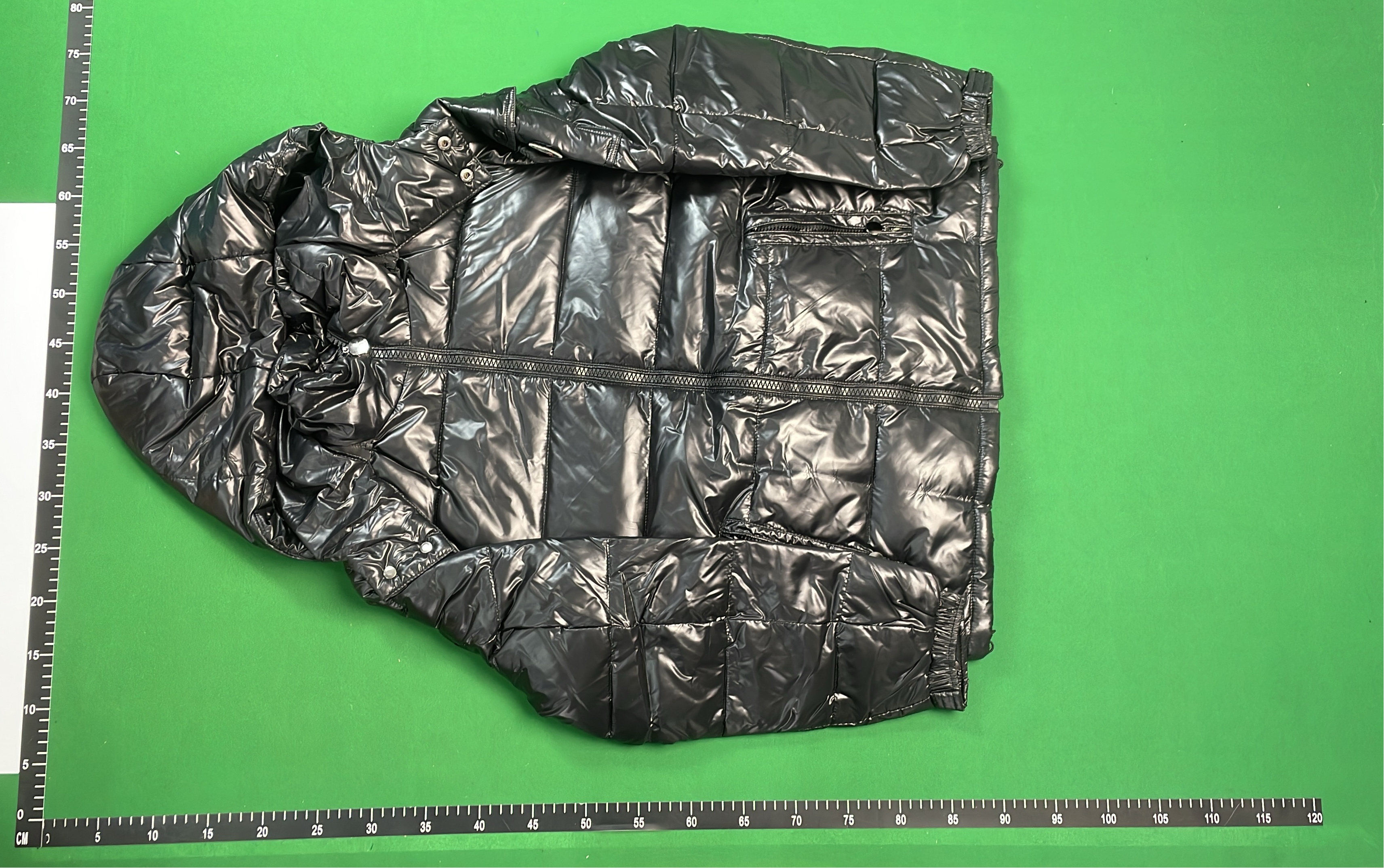 Moncler Black Puffer Jacket with Hood