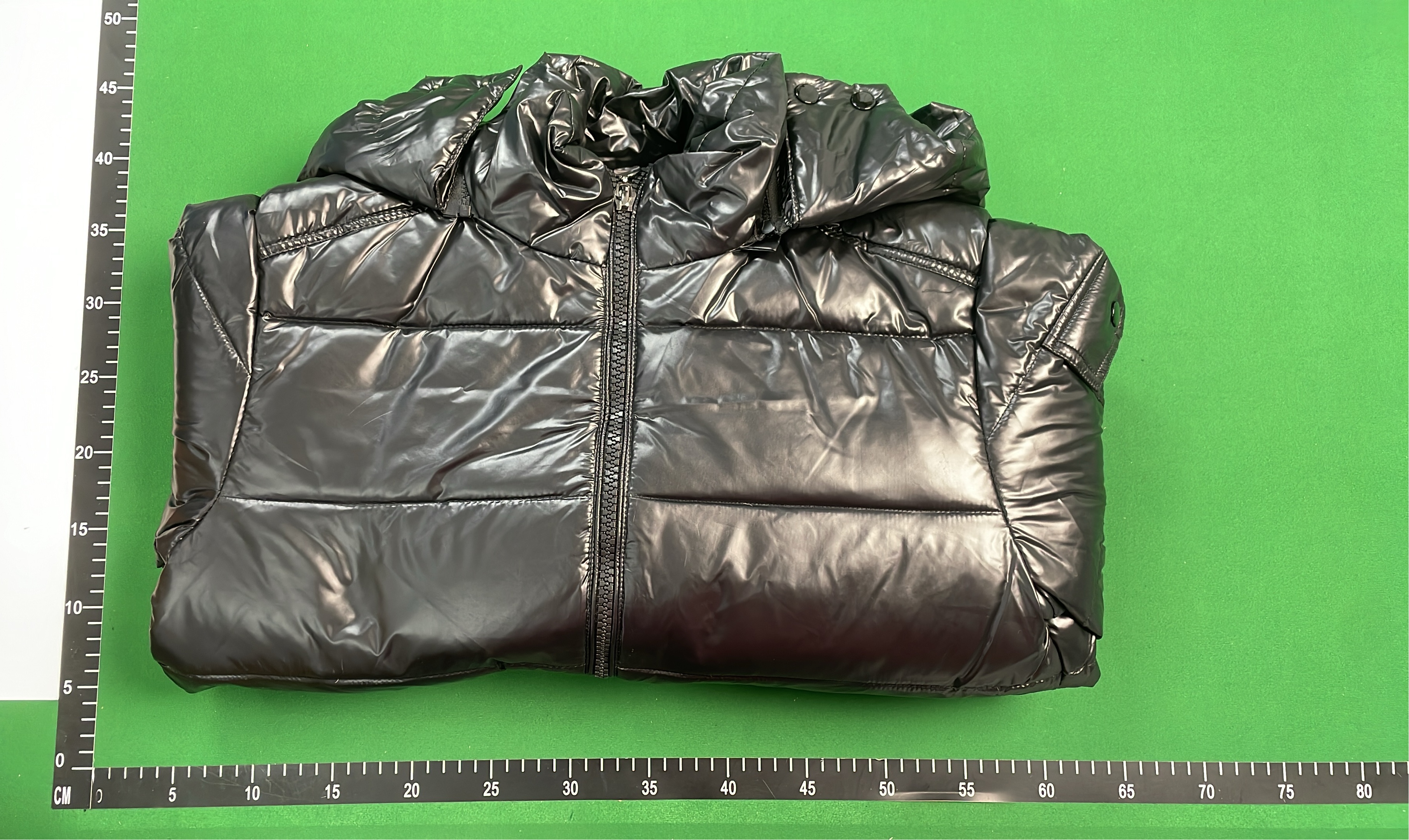 Moncler Black Puffer Jacket with Hood
