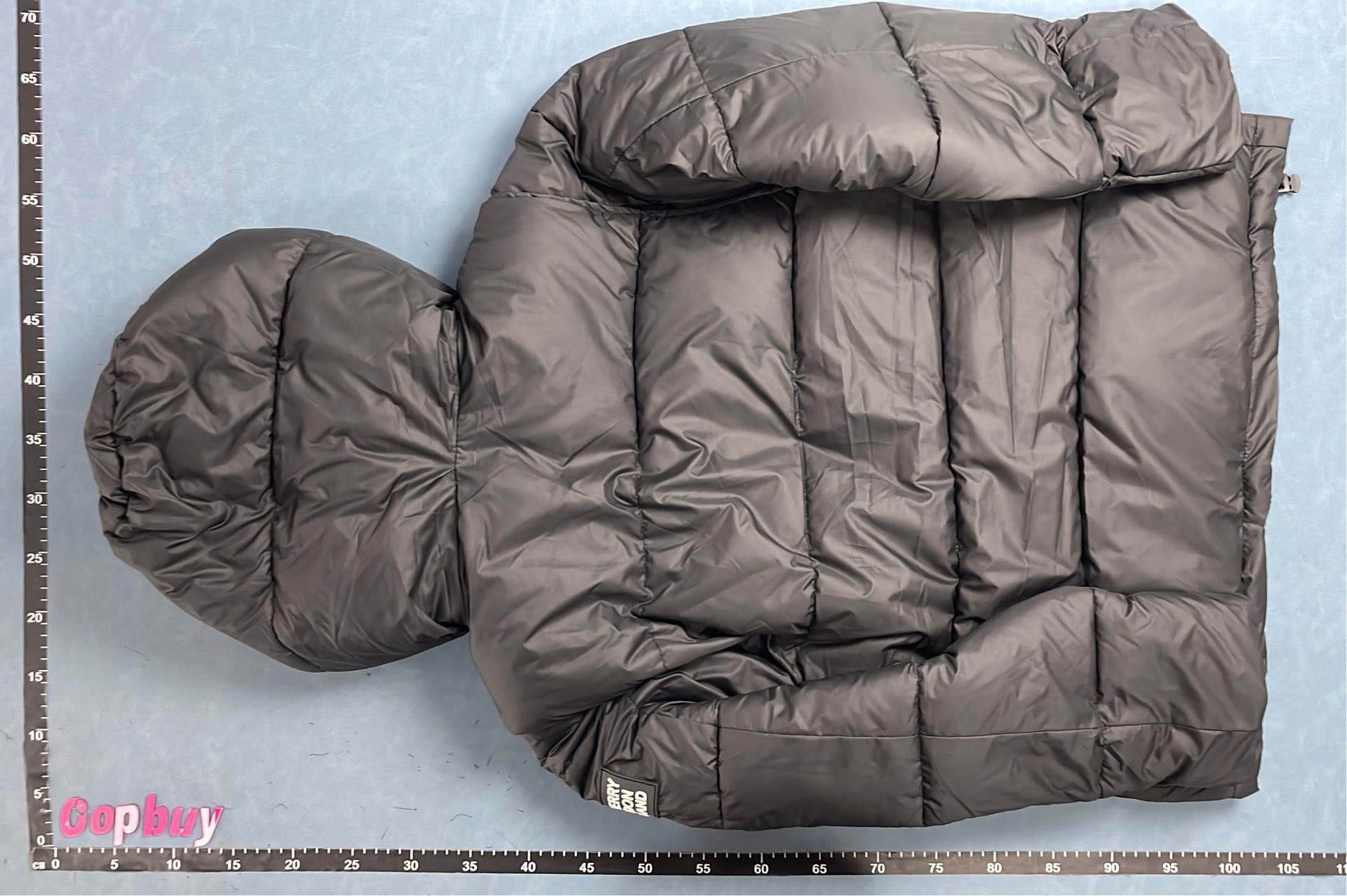 Burberry Black Puffer Vest with Hooded Plaid Lining