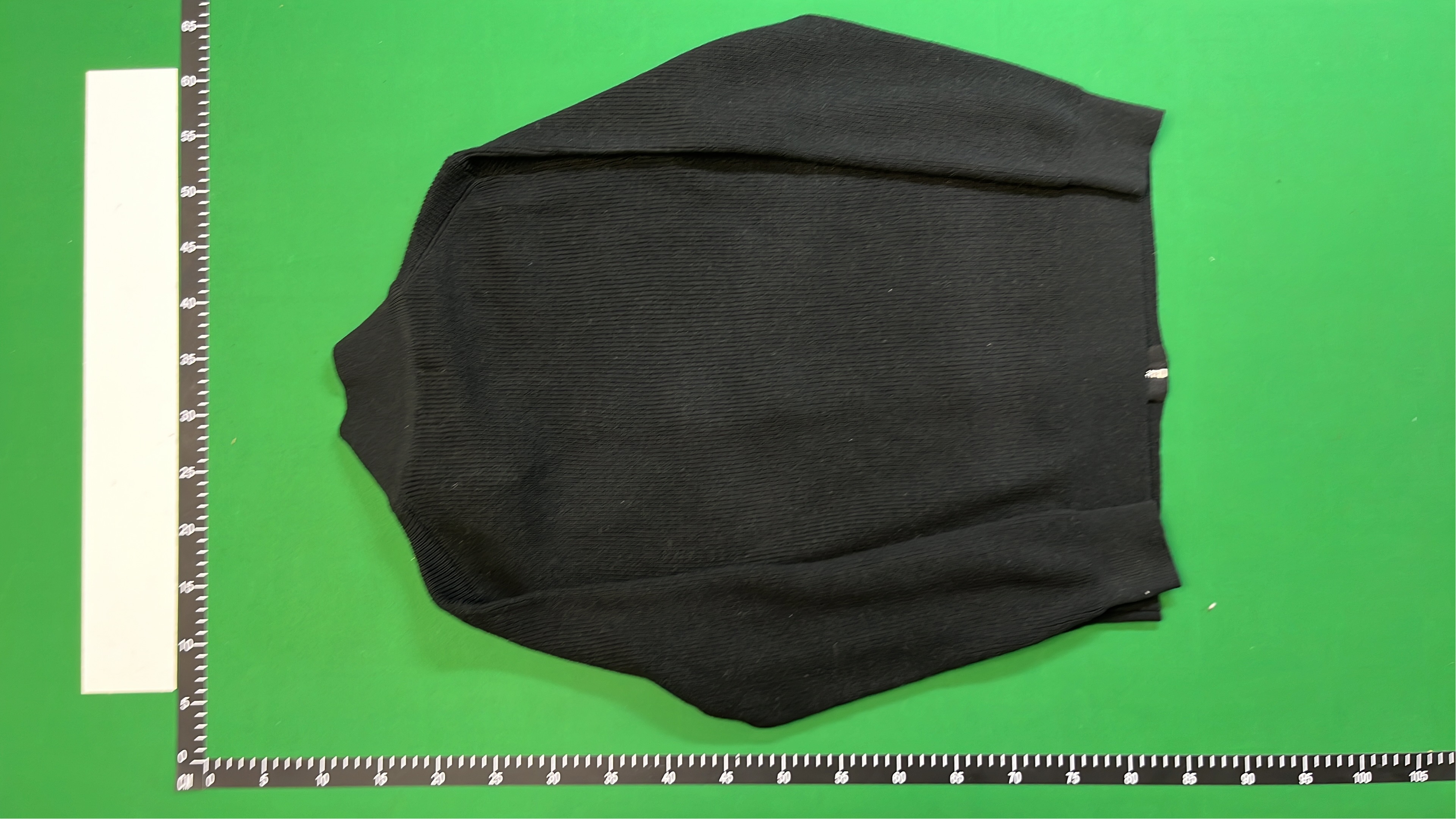 Black Zip-Up Jacket with Red Logo