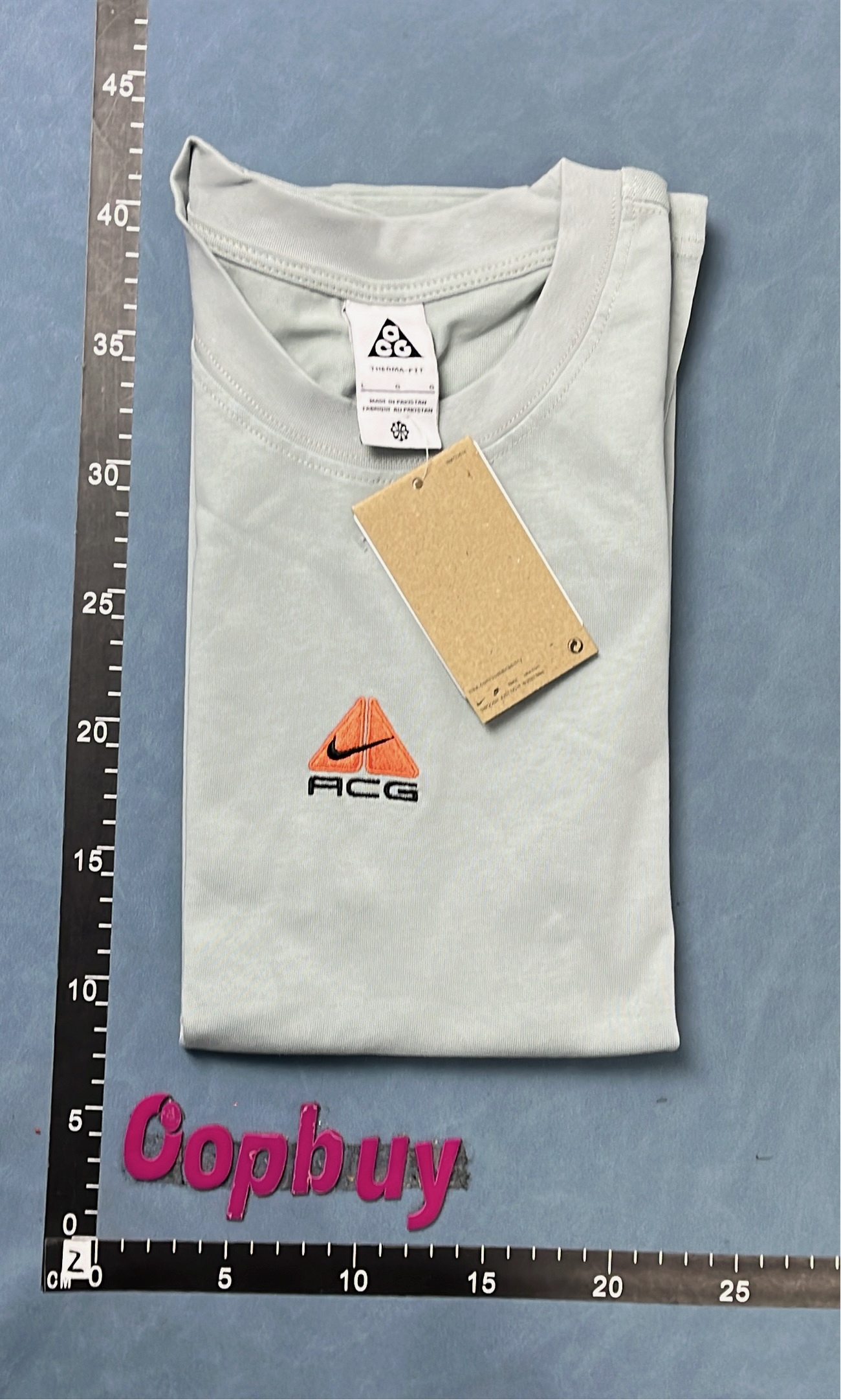 Nike Purple T-Shirt with Orange Logo