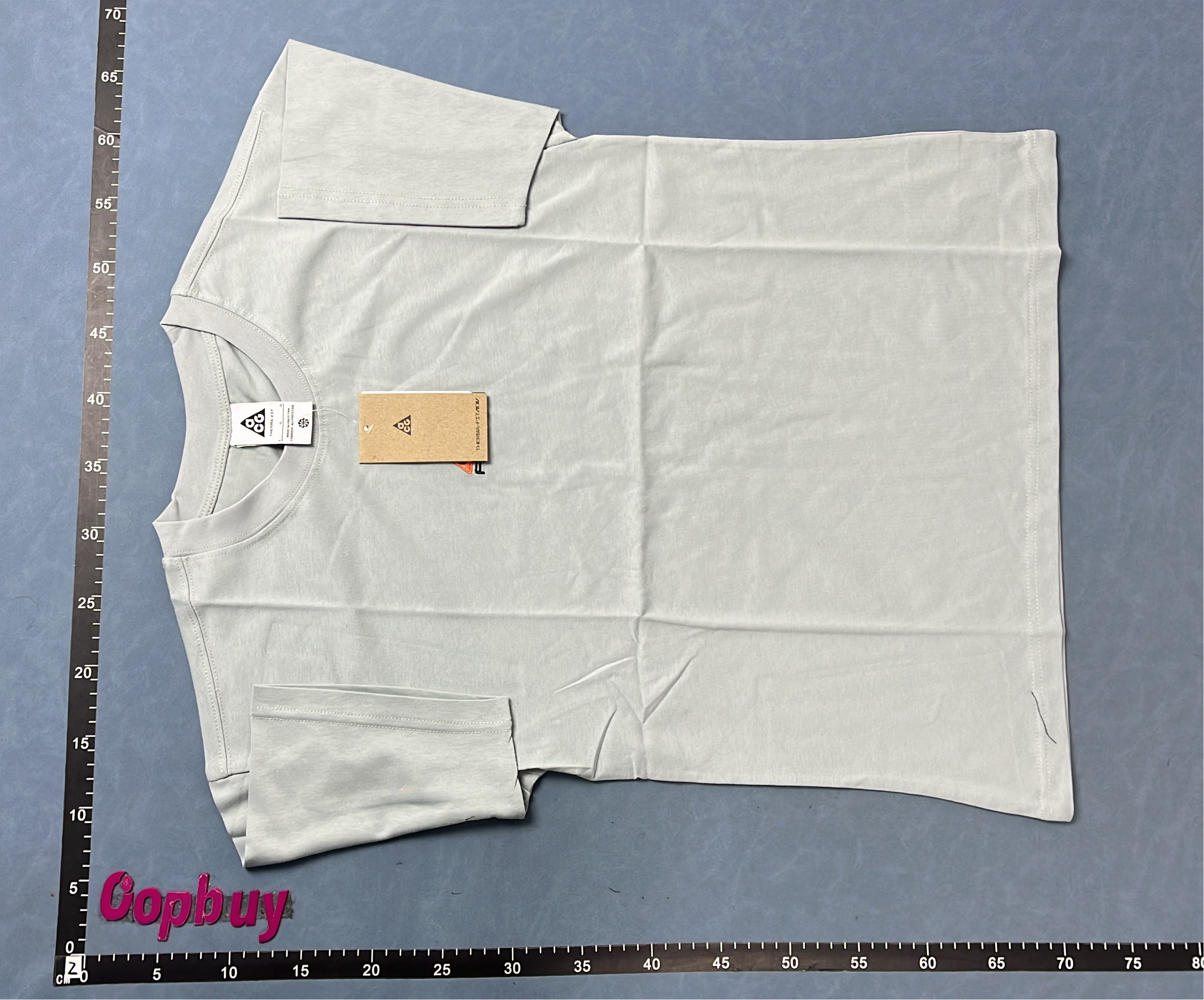 Nike Purple T-Shirt with Orange Logo