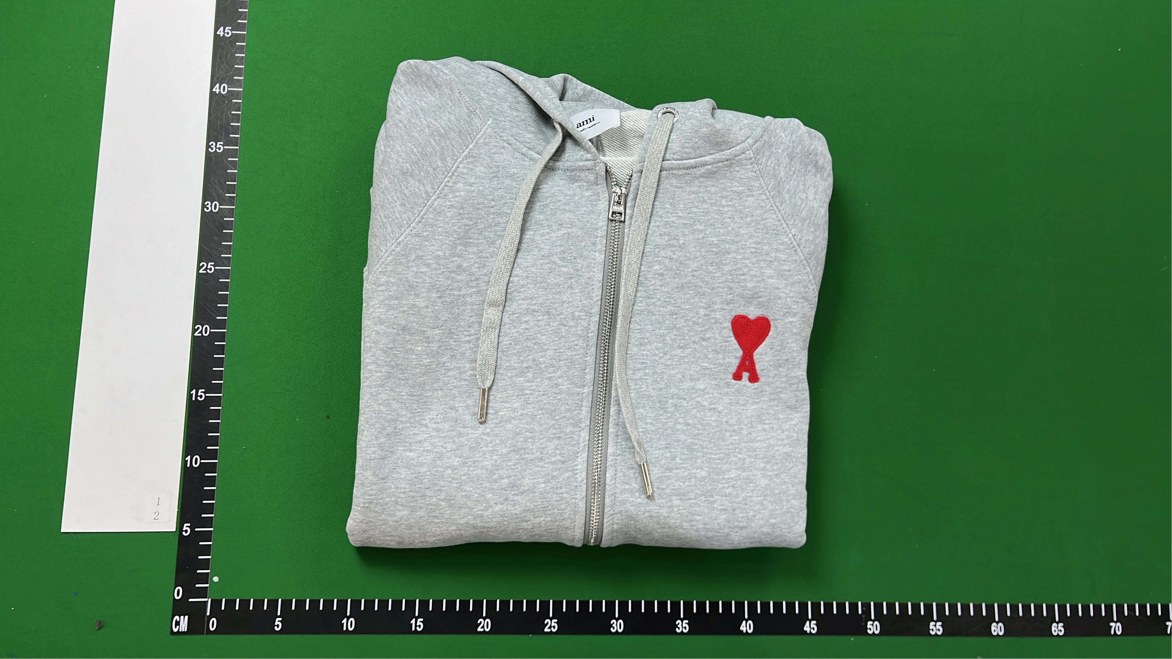 Red Heart Logo Zip-Up Hoodie in Multiple Colors