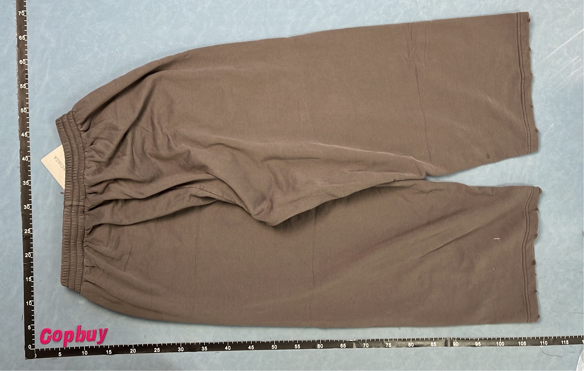 Grey Wide Leg Sweatpants with Drawstring Waist