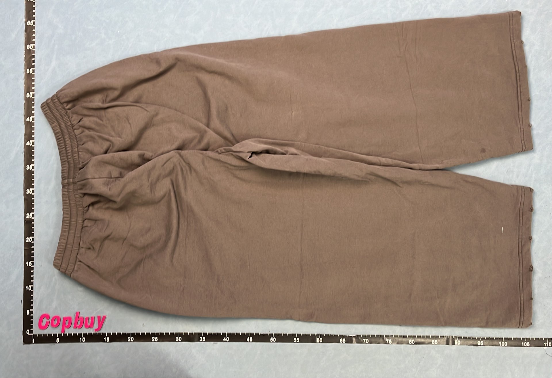 Grey Wide Leg Sweatpants with Drawstring Waist