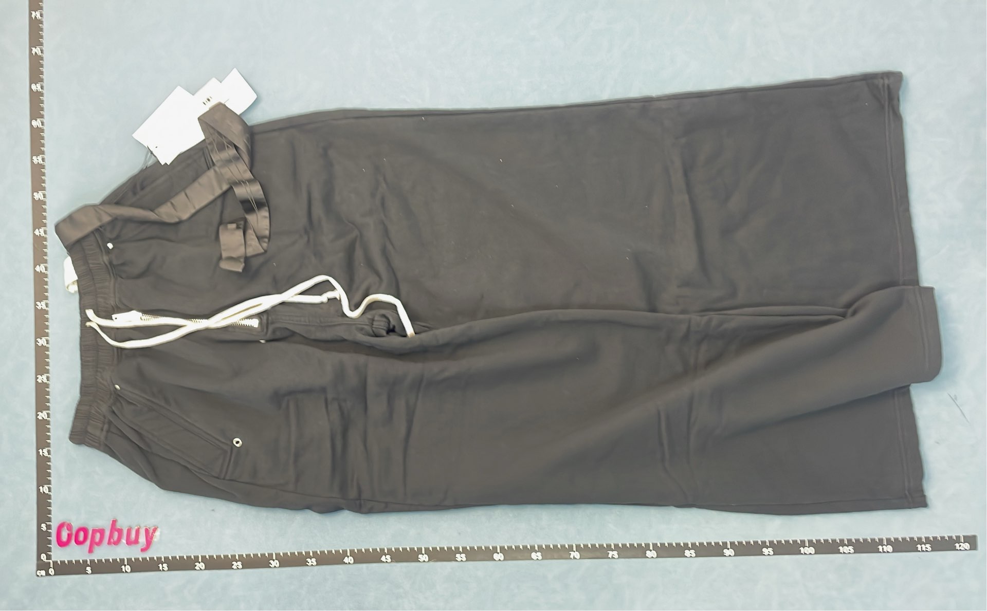 Black Wide-Leg Drawstring Pants for Casual Wear