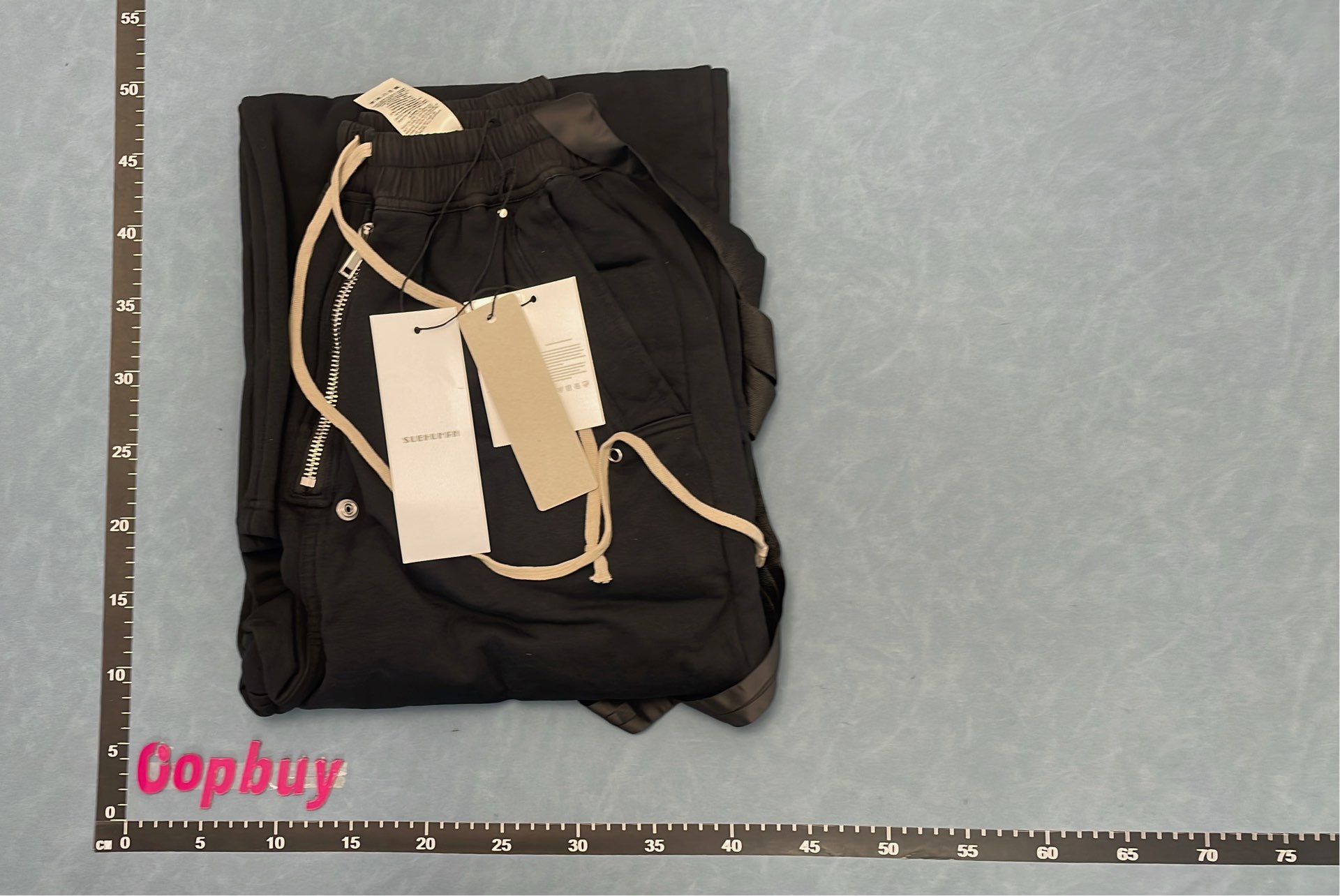 Black Wide-Leg Drawstring Pants for Casual Wear