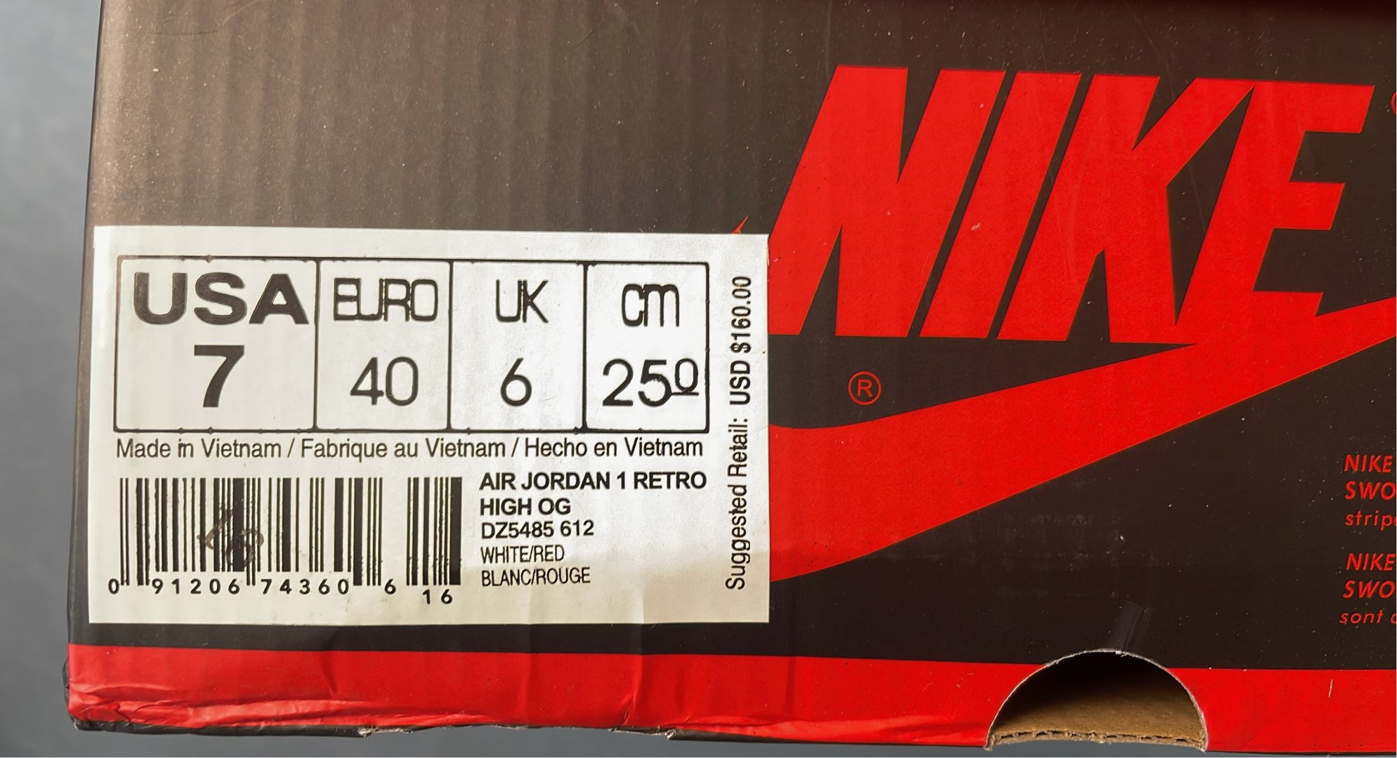 Air Jordan 1 High OG Retro Sneakers - Classic Basketball Shoes