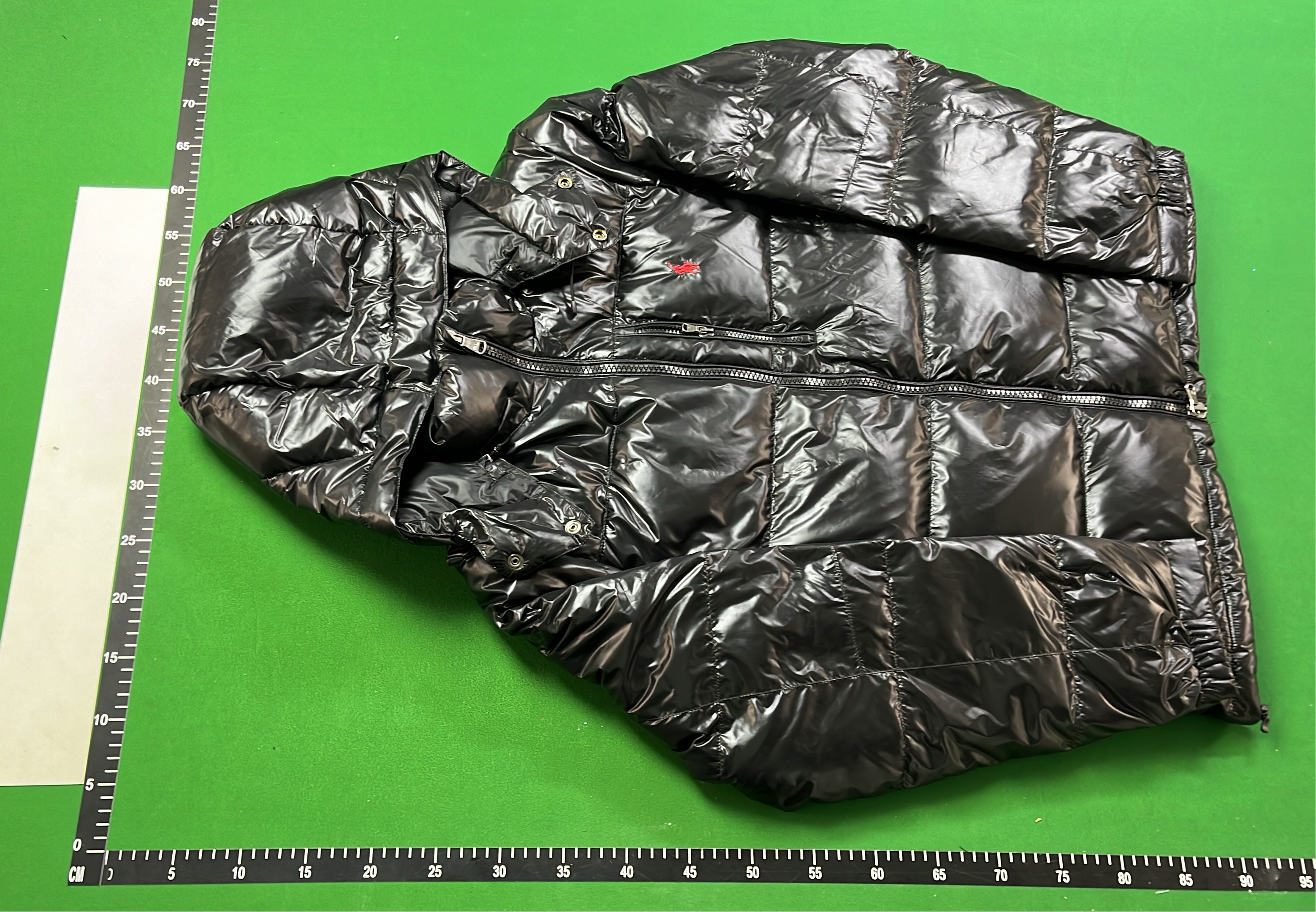 Moncler Black Puffer Jacket with Hood