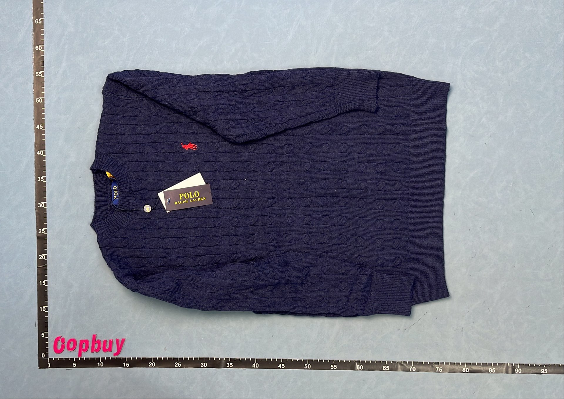 Polo Ralph Lauren Cable Knit Sweater - Classic Crew Neck