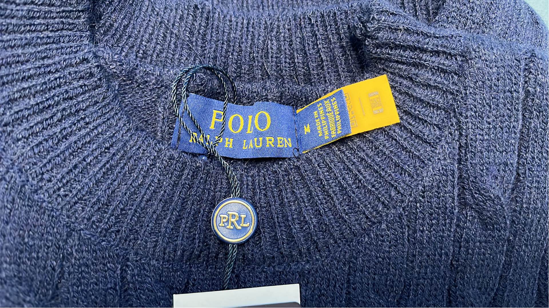 Polo Ralph Lauren Cable Knit Sweater - Classic Crew Neck