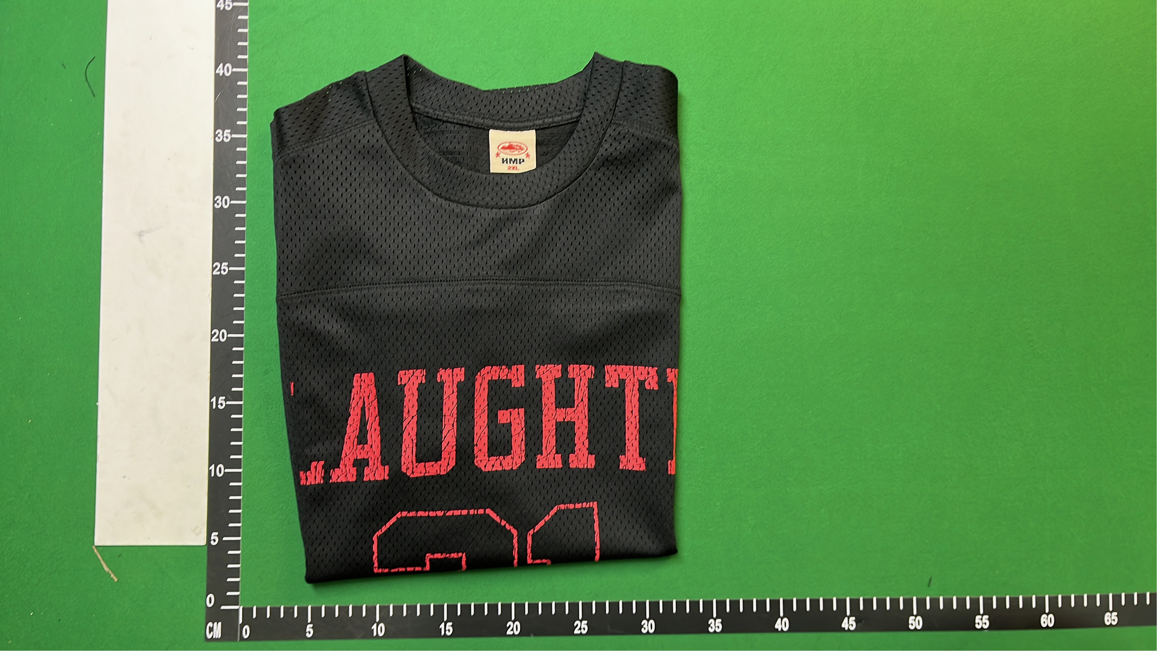 Black Red Pixelated Number 21 T-Shirt