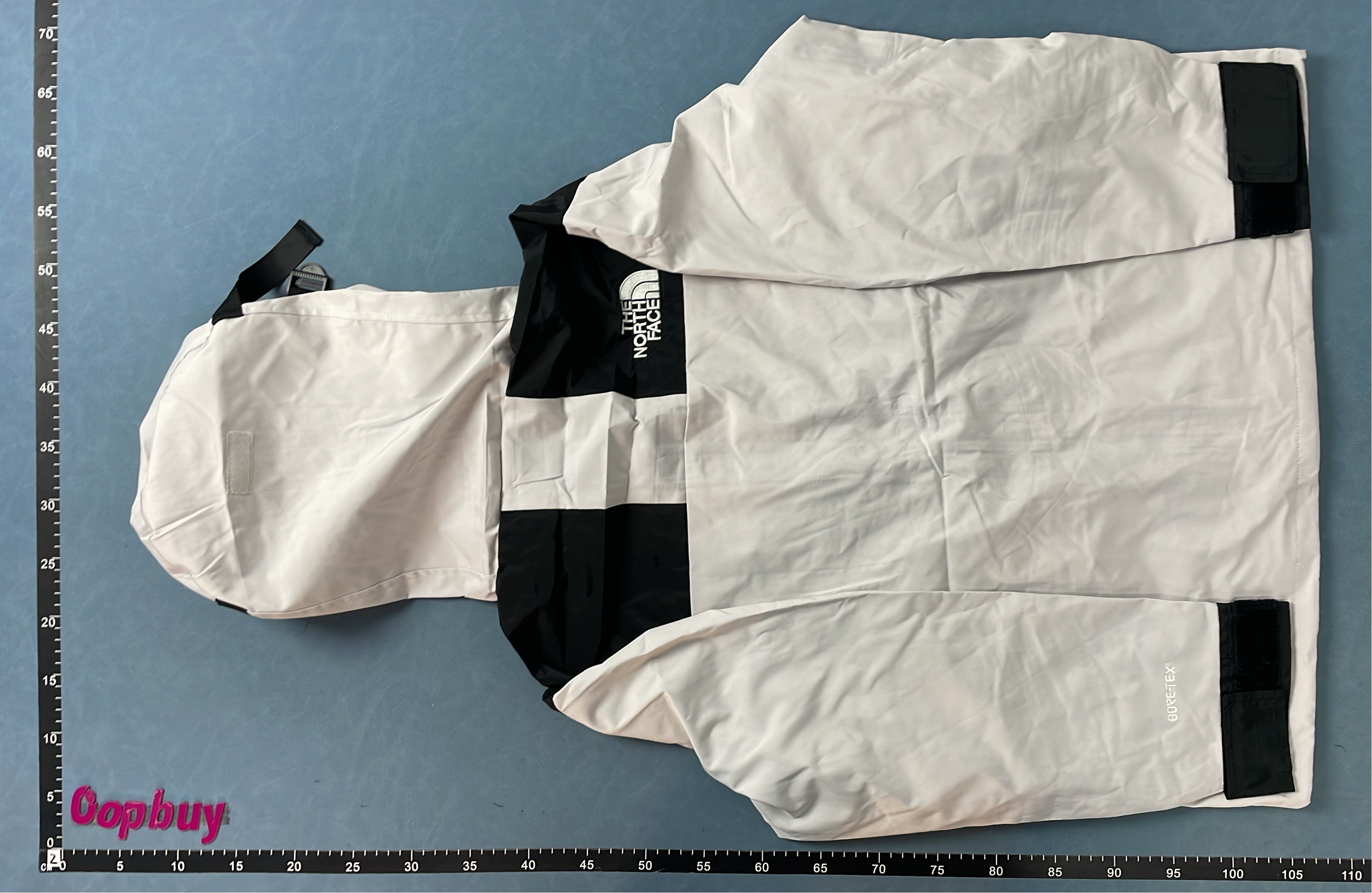 The North Face GORE-TEX Jacket - Beige and Black Outdoor Waterproof Coat