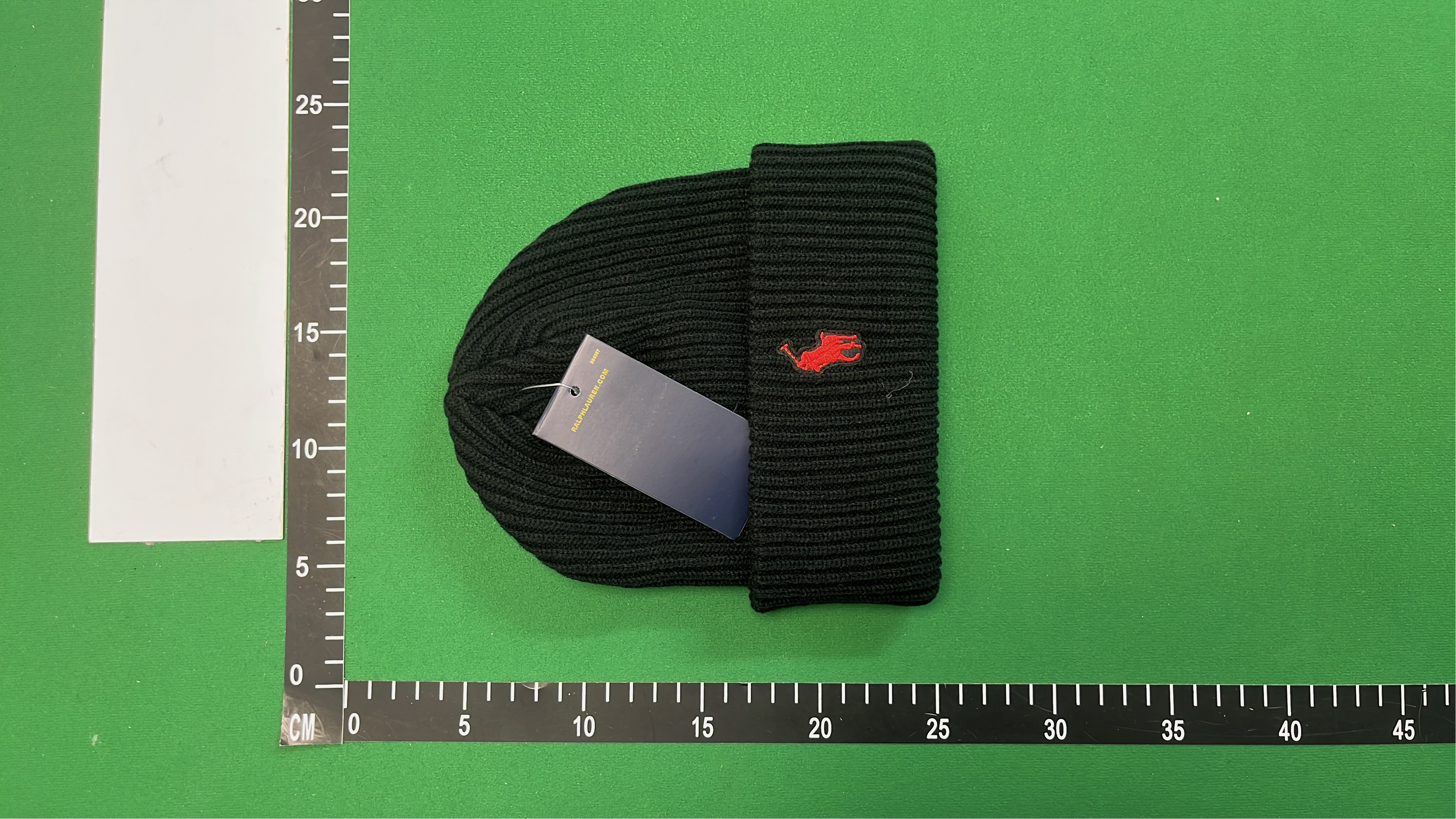 Polo Ralph Lauren Knit Beanie Hat with Embroidered Pony Logo