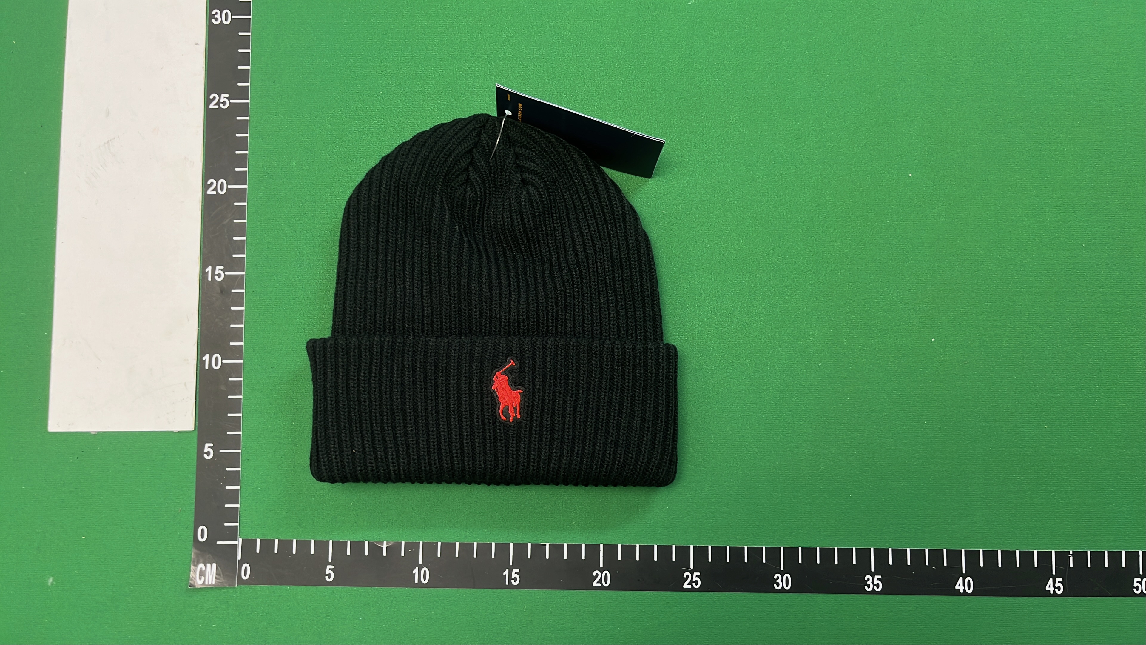 Polo Ralph Lauren Knit Beanie Hat with Embroidered Pony Logo