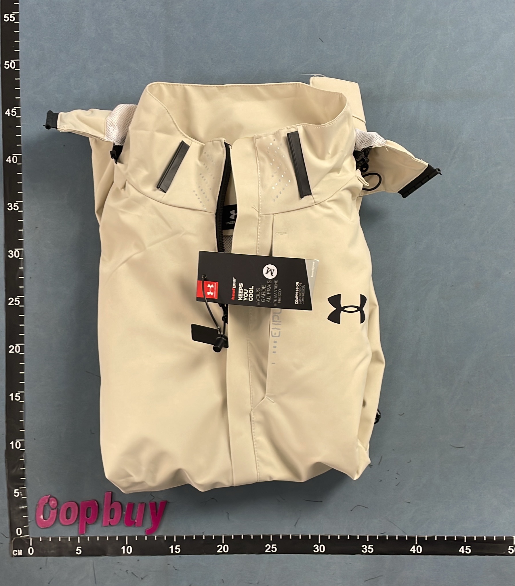 Men's Under Armour Hooded Jacket - Black Windbreaker