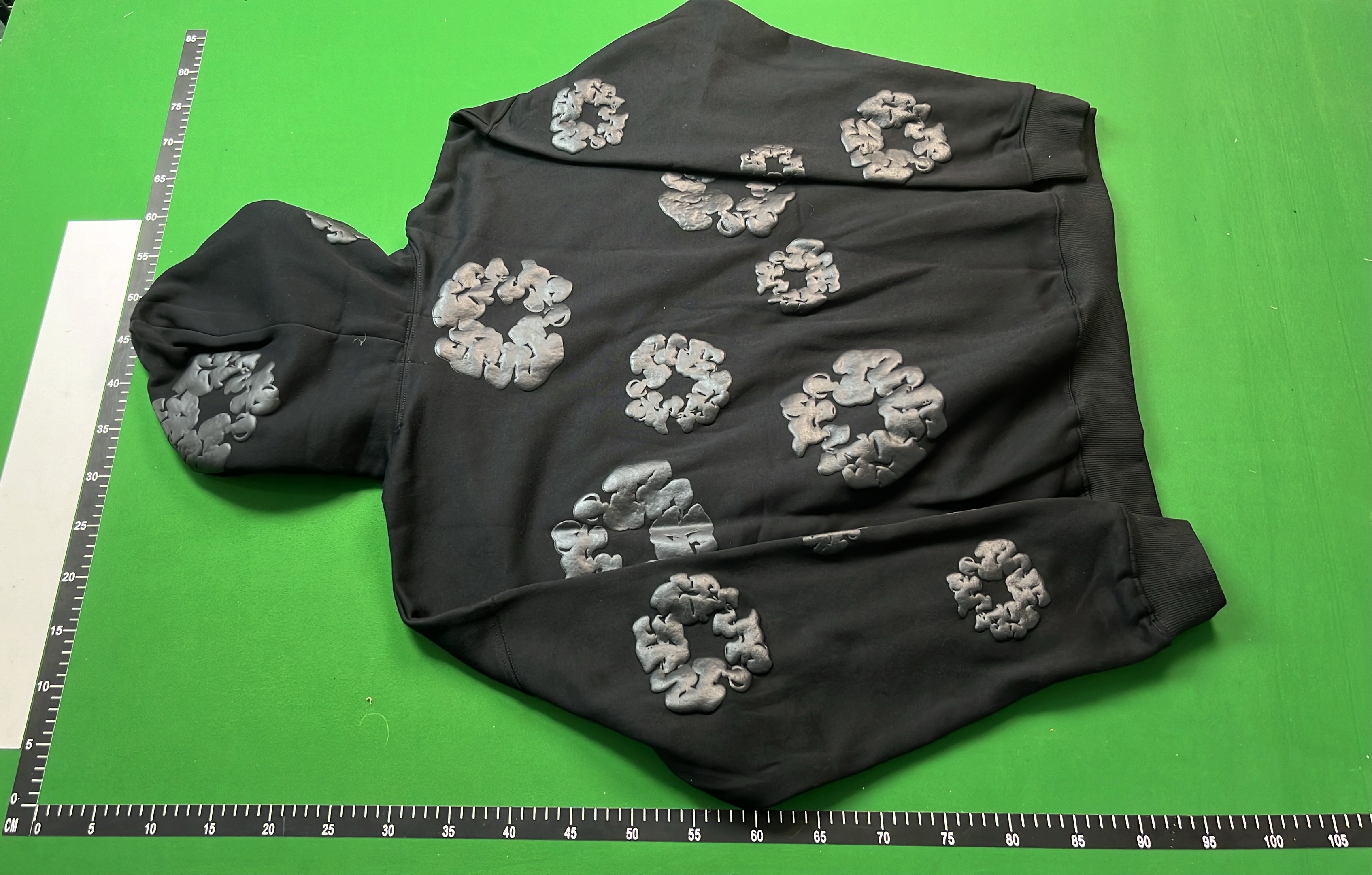 Flower Print Hoodie and Pants Set - Casual Matching Outfit