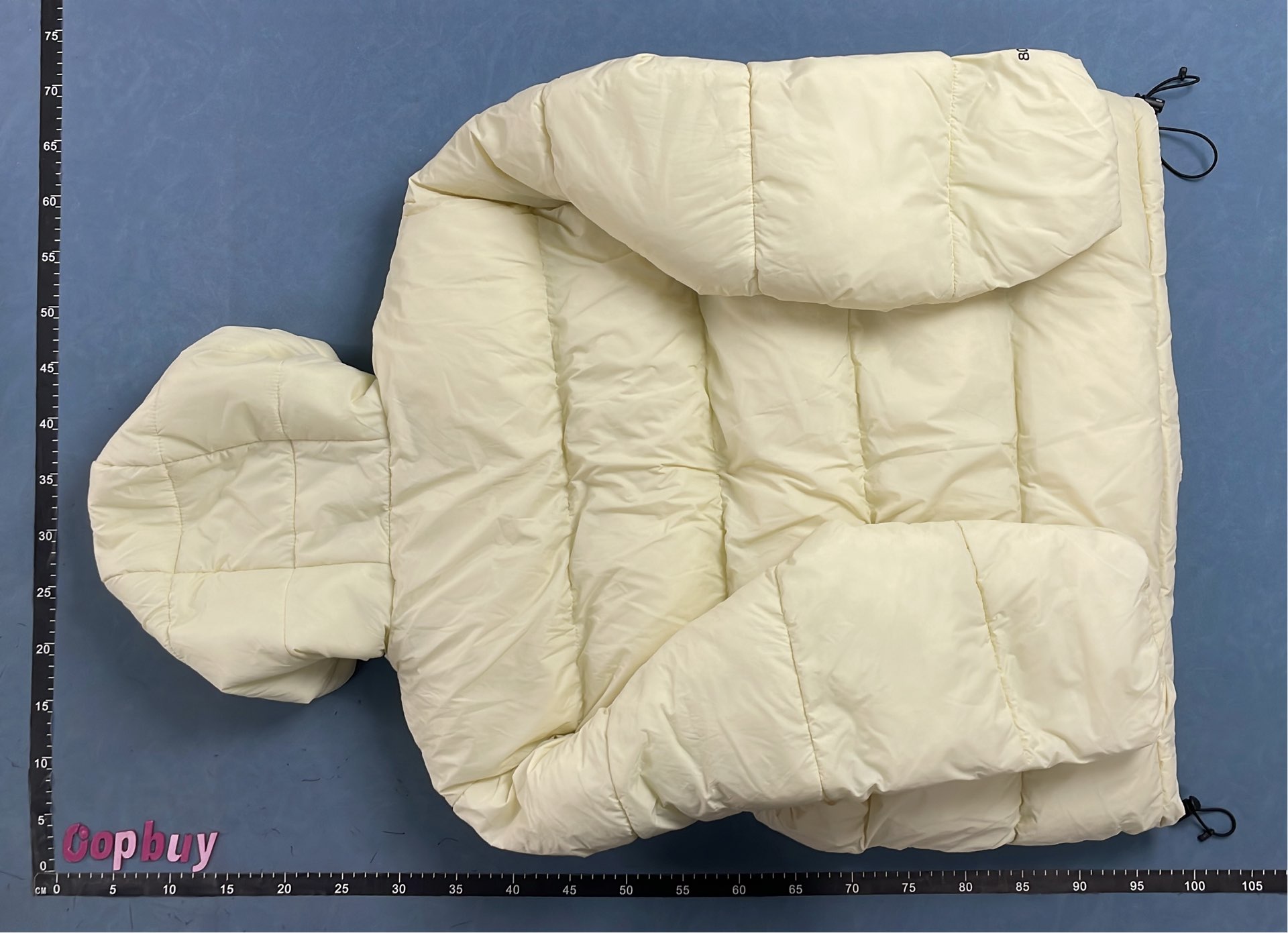 Stussy Black Puffer Jacket with Hood