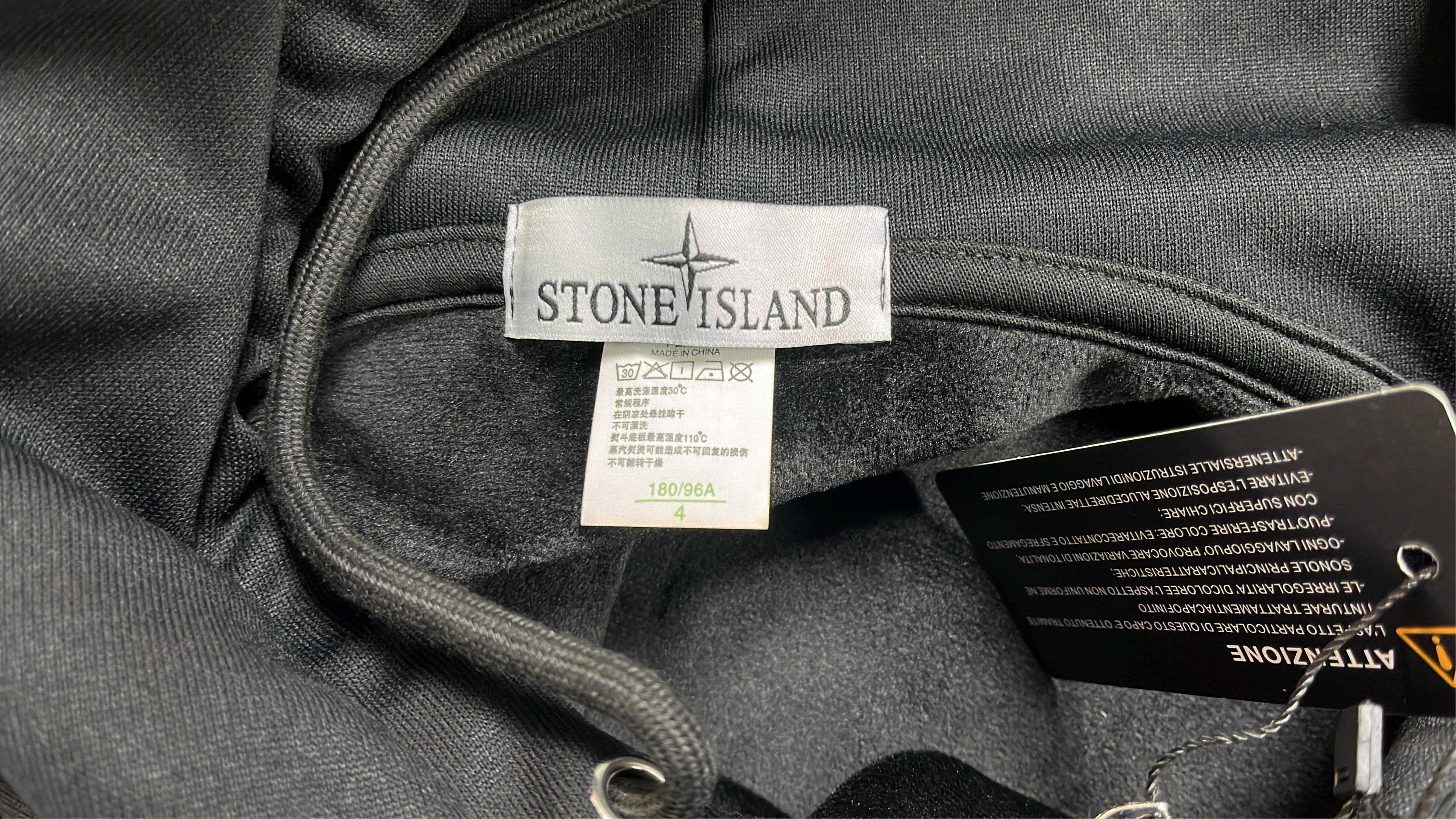 Stone Island Quilted Jacket with Compass Patch - Men's Outerwear