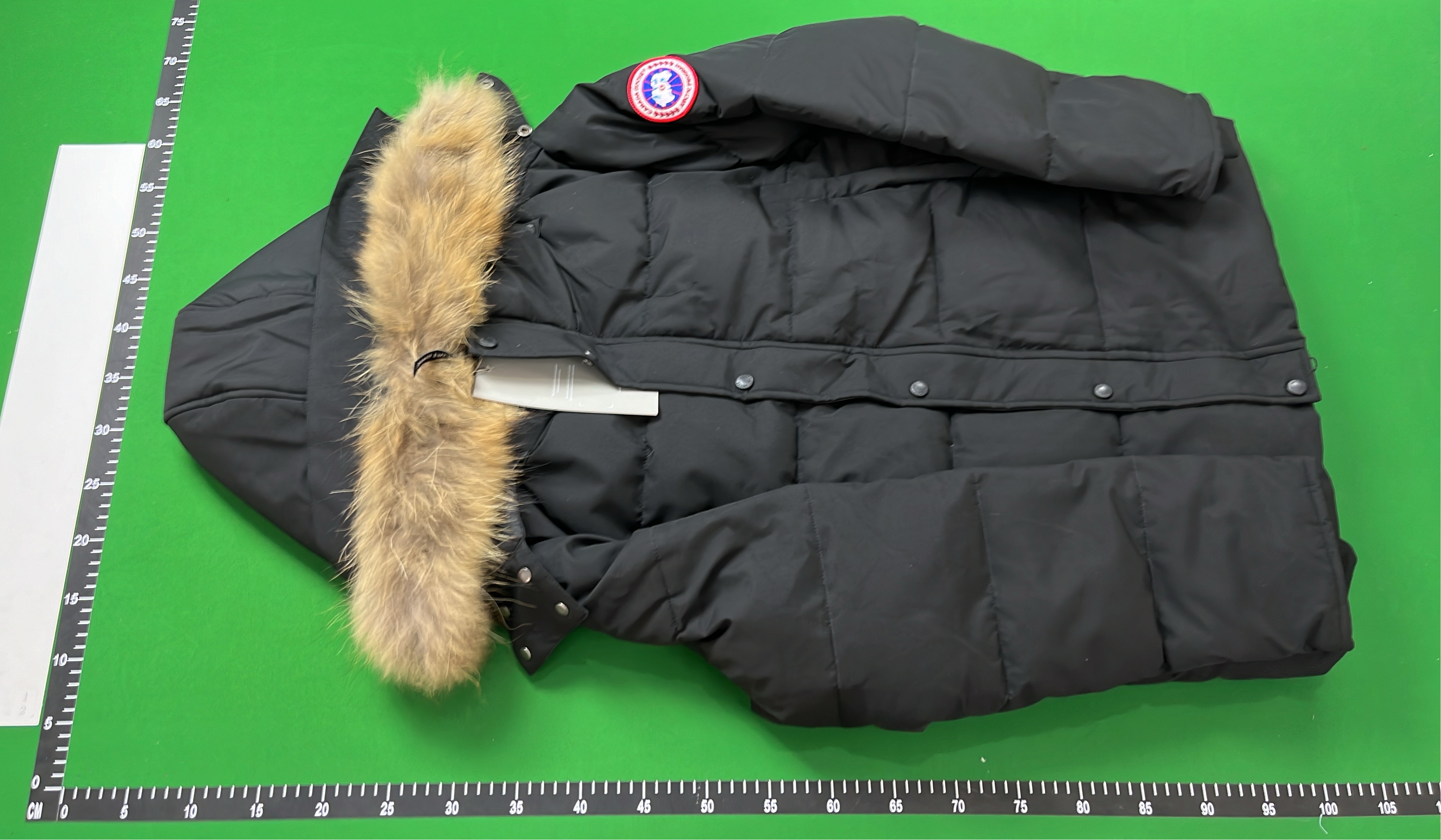 Canada Goose Women's Down Jacket with Fur Trim Hood