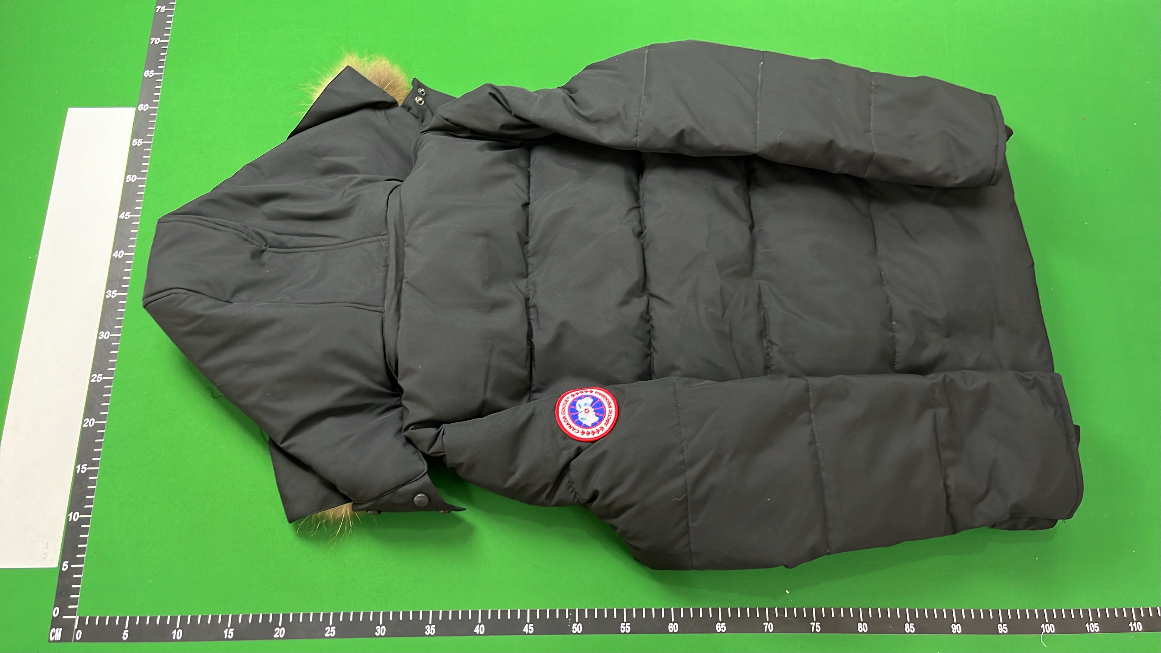 Canada Goose Women's Down Jacket with Fur Trim Hood