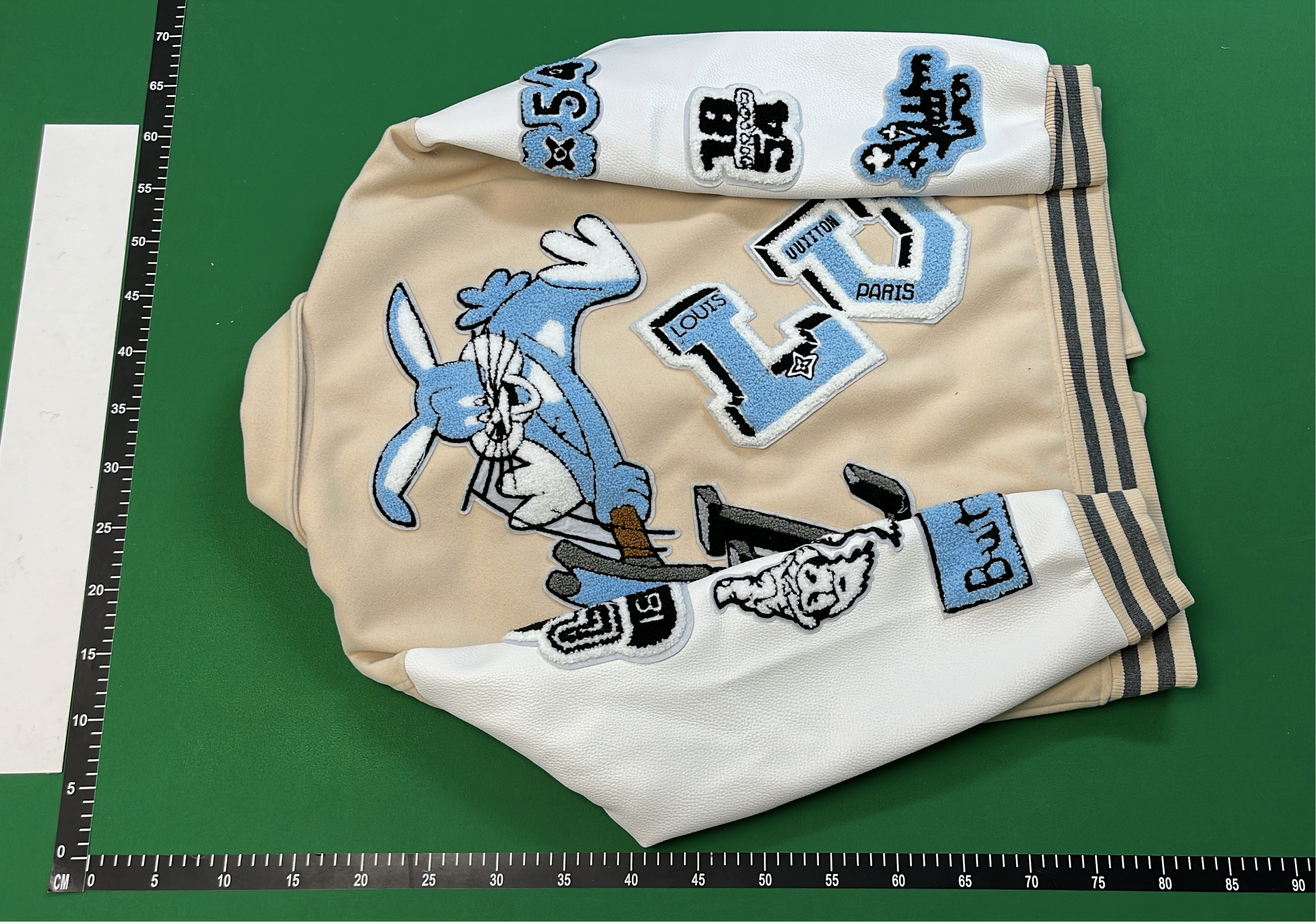 Balenciaga Logo Varsity Jacket