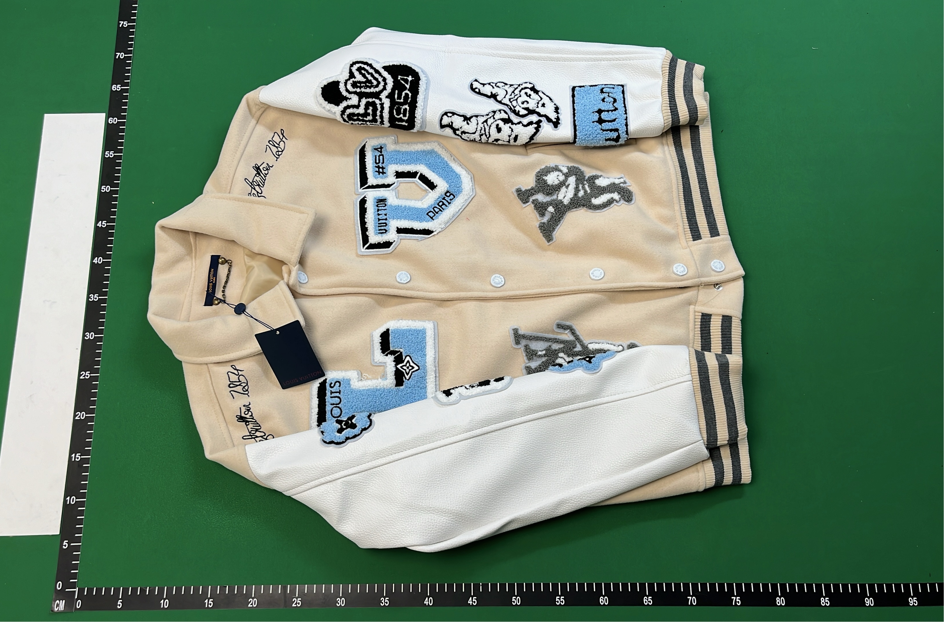 Balenciaga Logo Varsity Jacket