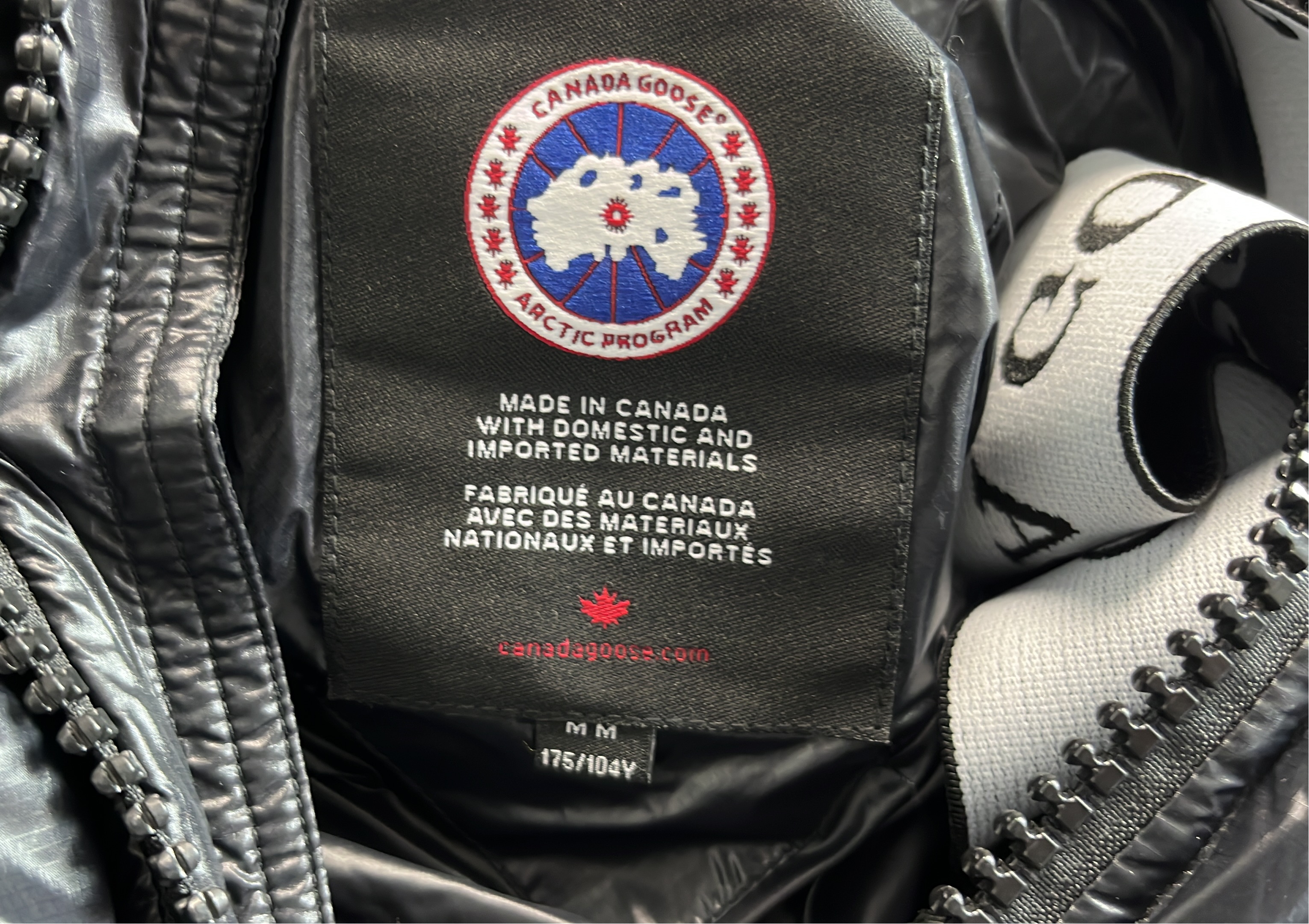 Canada Goose Down Jacket with Hood