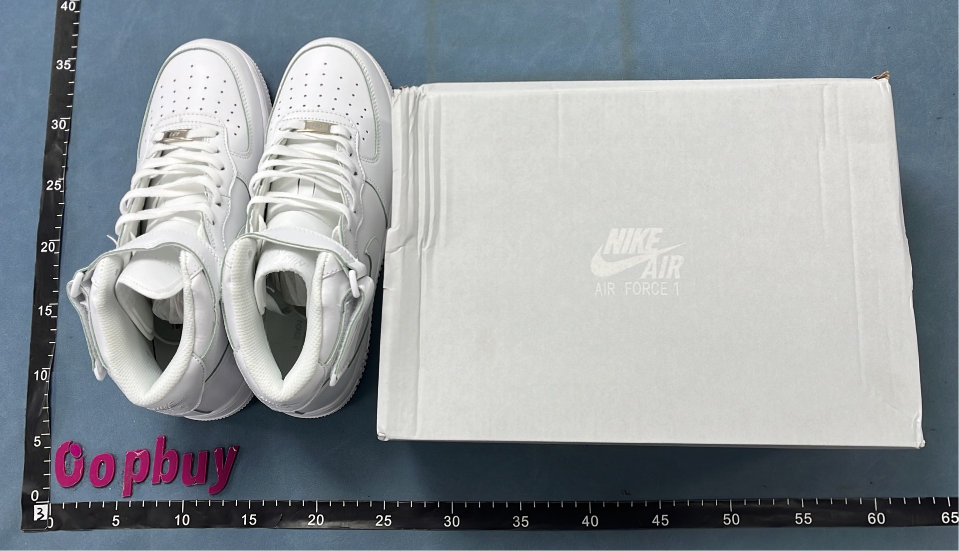 Nike Air Force 1 Low White Leather Sneakers