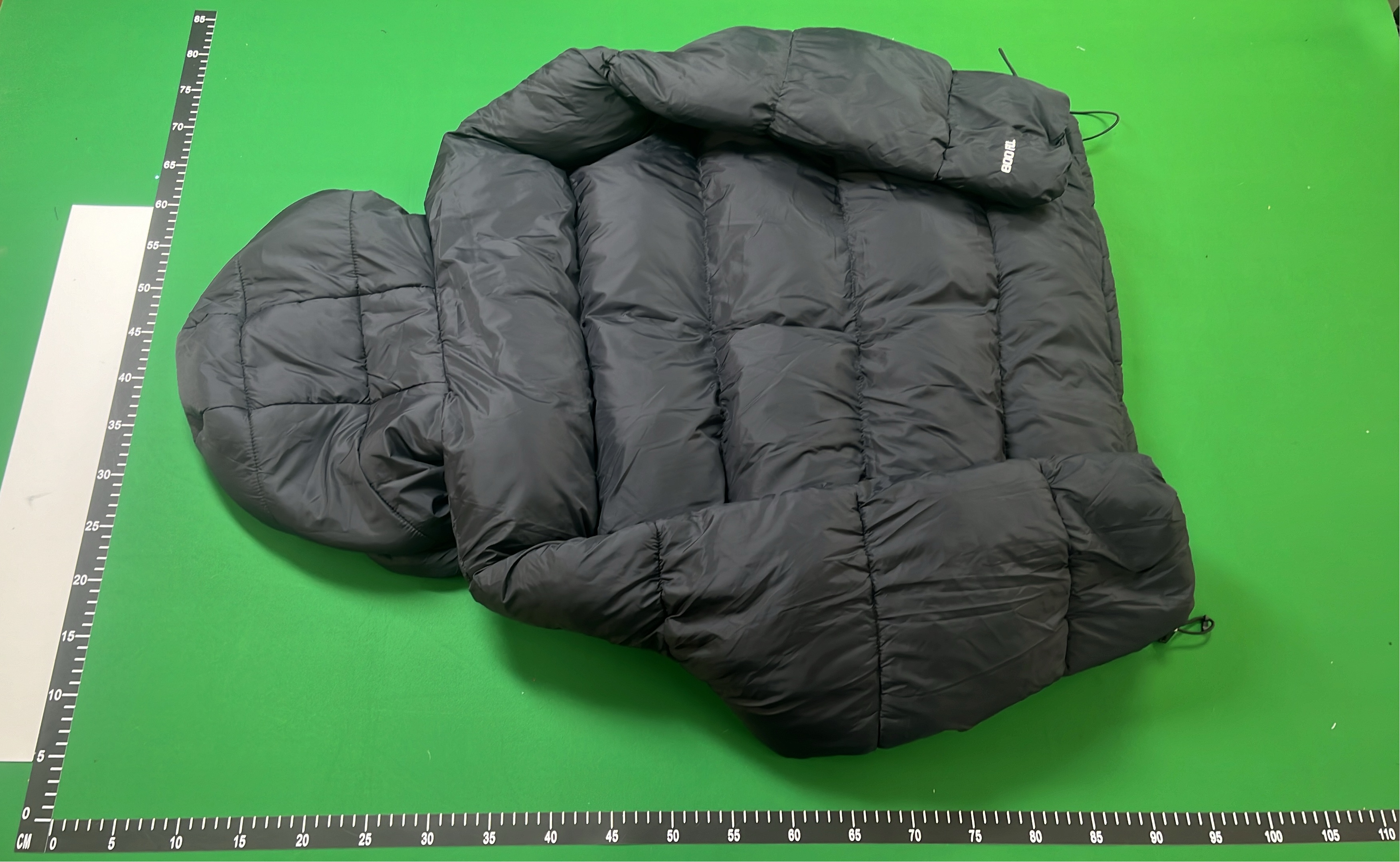 Stussy Puffer Jacket with Hood and Neon Lining