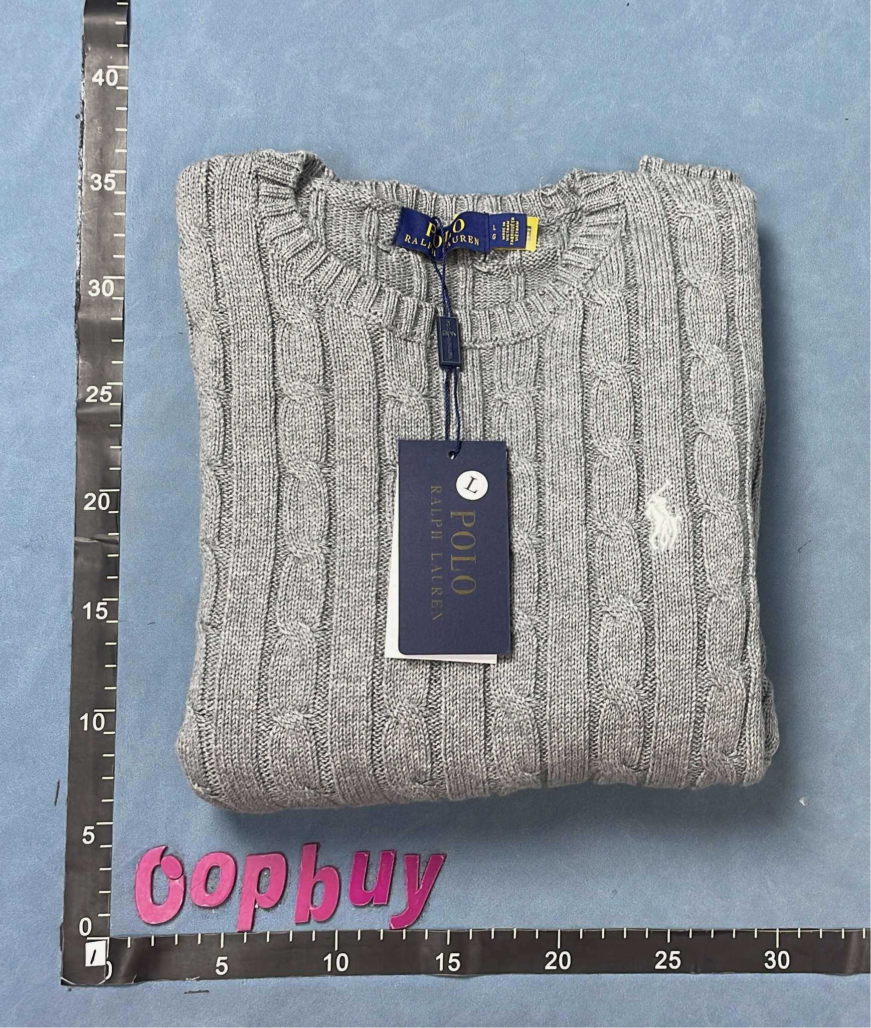 Cable Knit Sweater for Men - Classic Fit in Black, Gray, and Cream