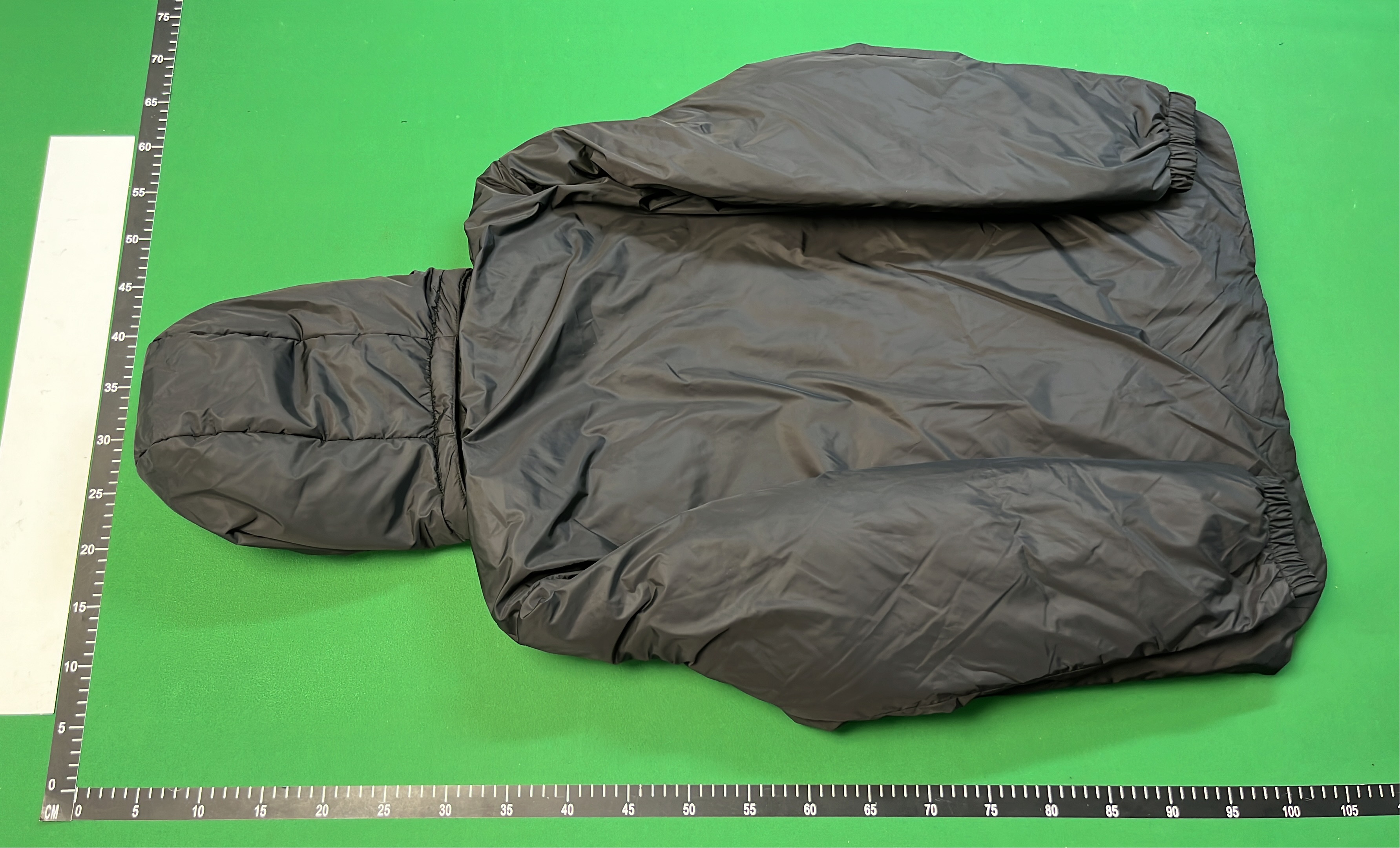 Prada Down Jacket with Hood - Black and Navy Blue