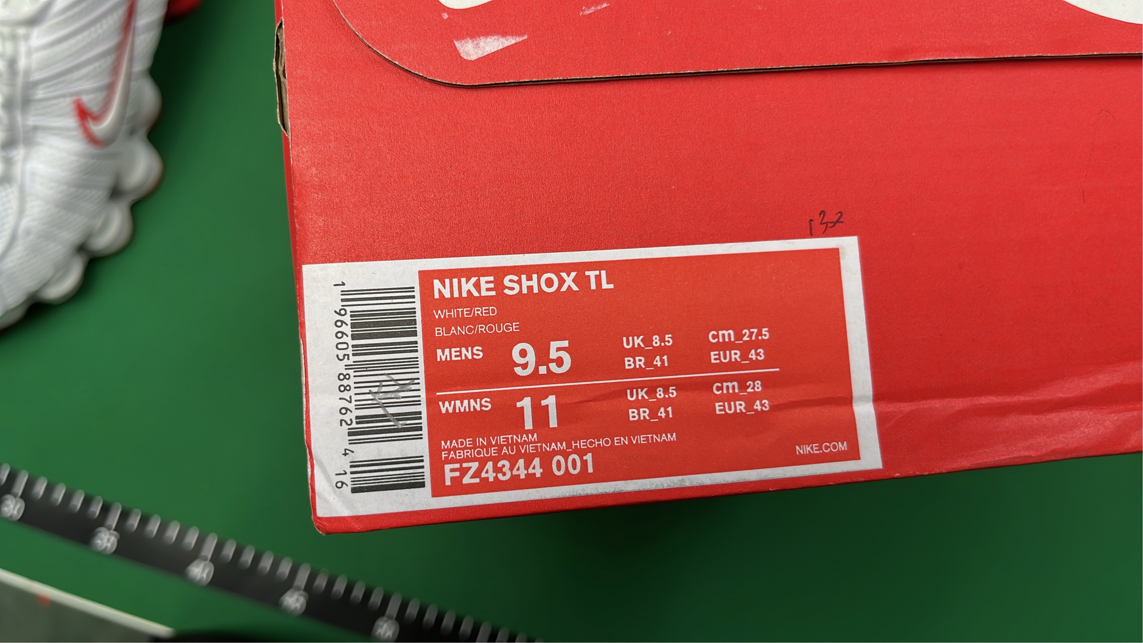 Nike Shox TL Black Men's Running Shoes