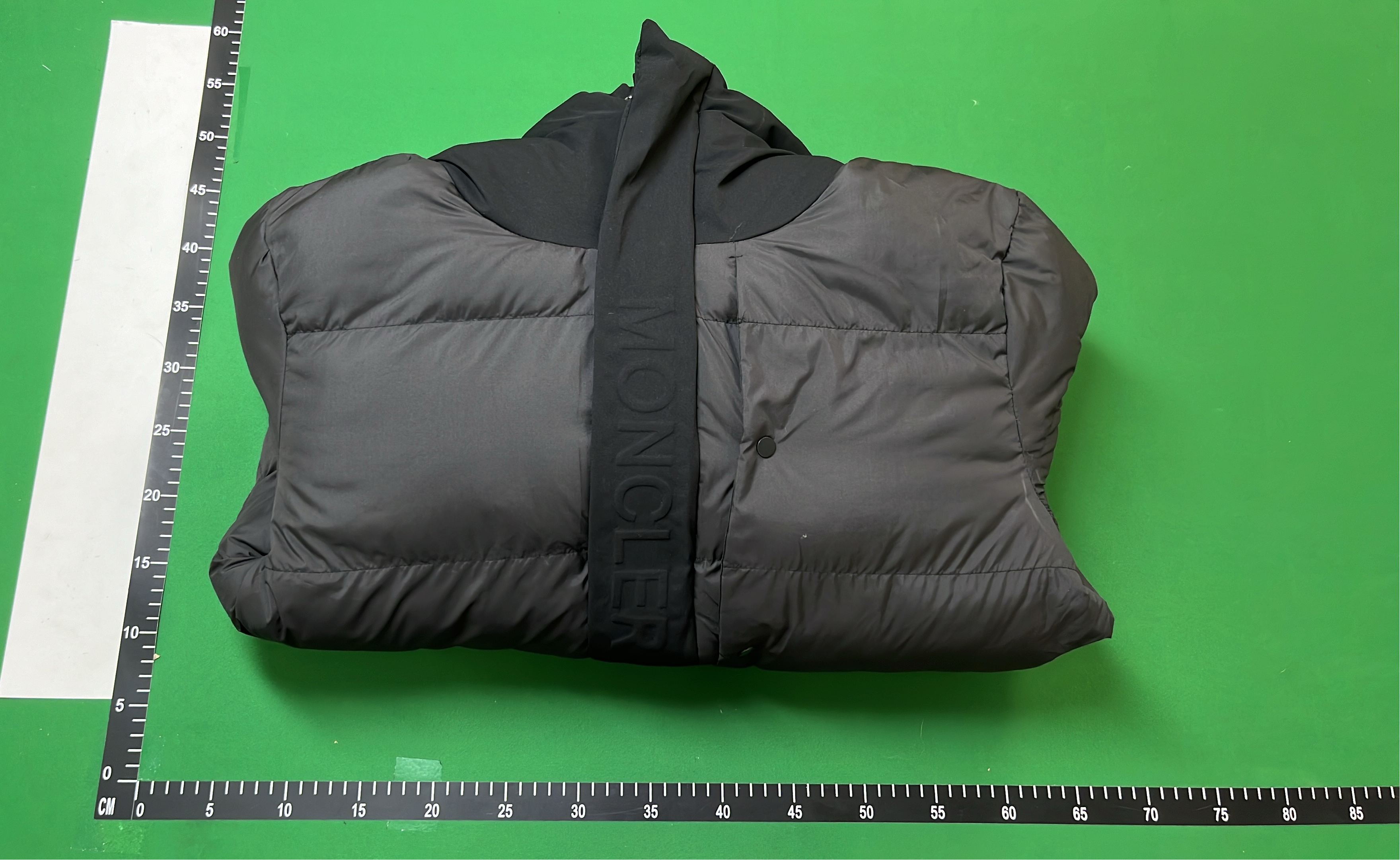 Moncler Grey Puffer Jacket with Hood